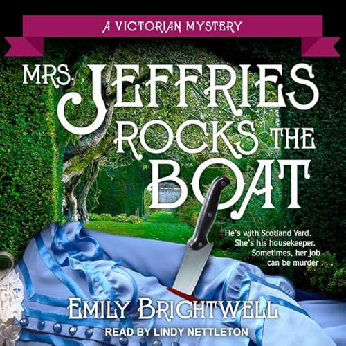 Mrs. Jeffries Rocks the Boat Audiolibro Por Emily Brightwell arte de portada