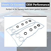 Vista 4 de Juego de juntas de tapa de válvula - Compatible con 2011-2020 3.6L V6 Avenger Challenger Durango Grand Caravan Journey Ram ProMaster 1500 2500 3500