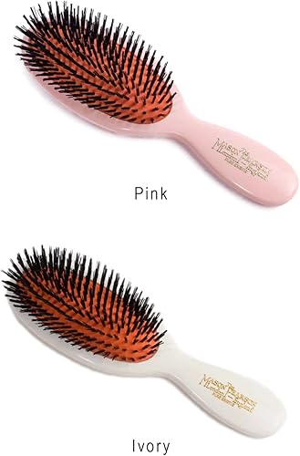 Miniatura 3 de Mason Pearson Cerdas de bolsillo de jabalí puro blanco