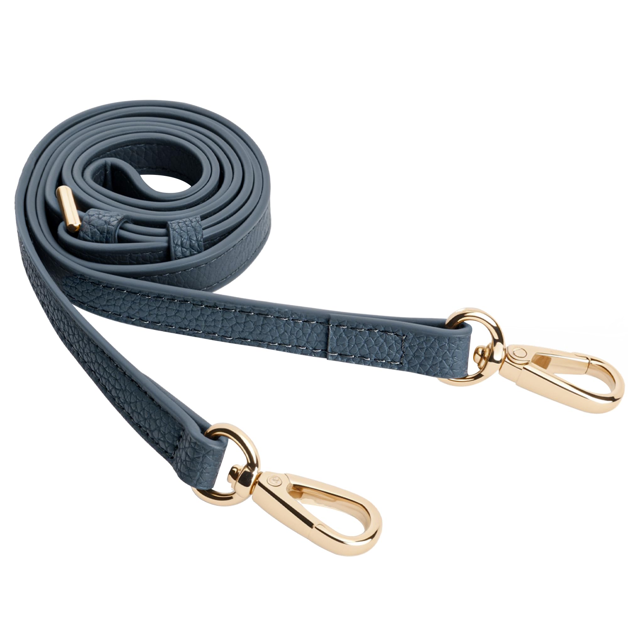 SEAVILIA PU Leather Purse Strap Replacement Crossbody Adjustable Long Thin Handmade Shoulder Handbags Strap