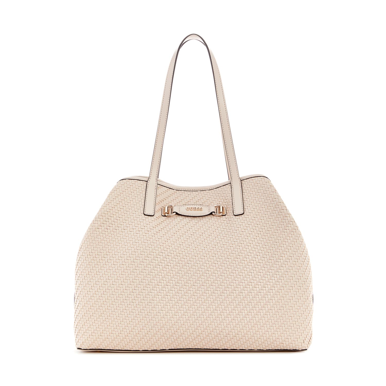 GUESS bolso shopper bolso de hombro Vikky II Large 2 In 1 Tote Bag Shell rosa