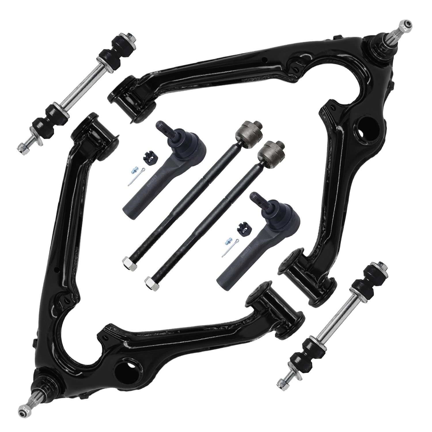 Detroit Axle - 8pc Front End Kit for 14-18 Chevy Silverado 1500