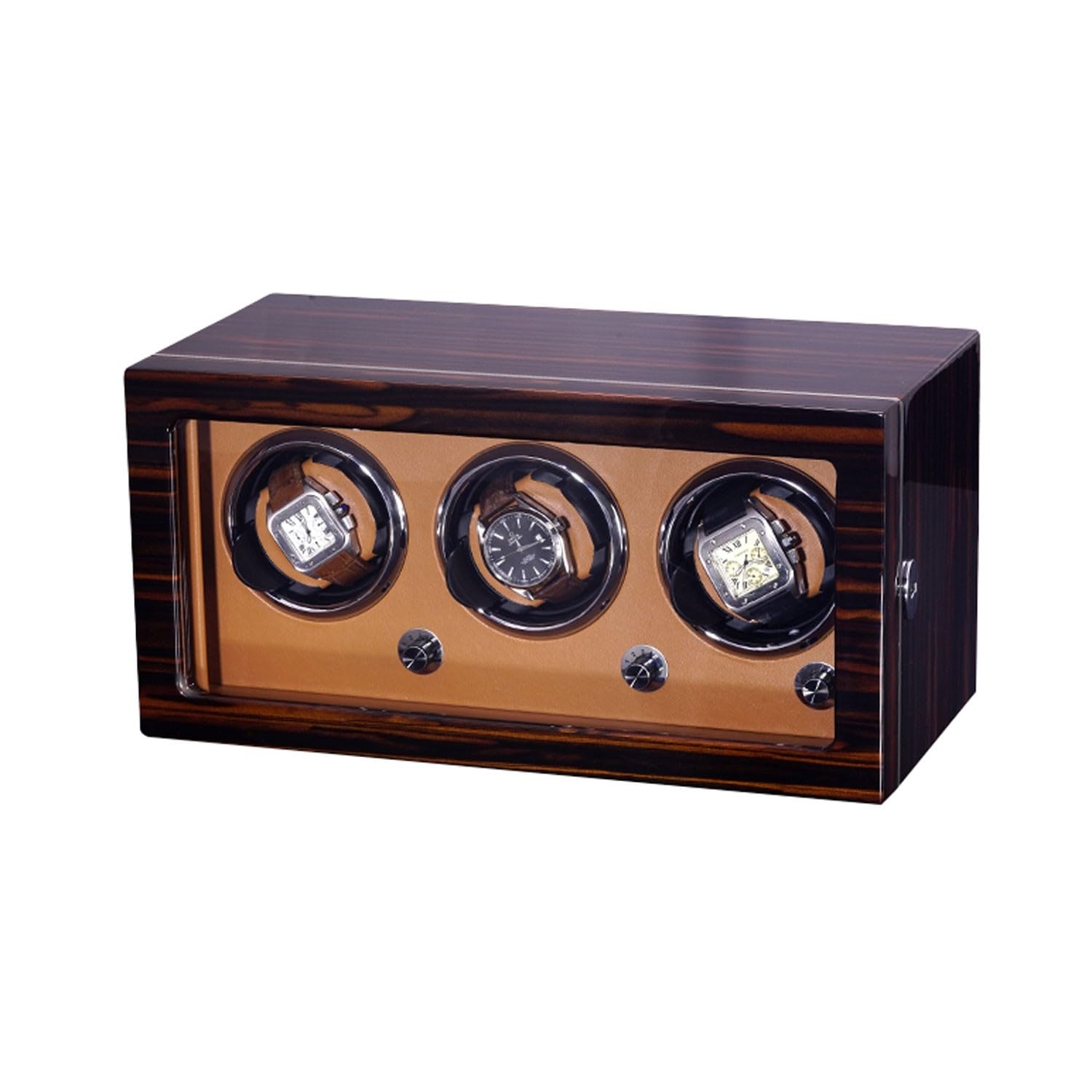 EHVYBDX Watch Winder for Automatic Watches Watch Winders Automatic Watch Winder, Stops When The Cover is Opened, Three Watch Positions to Choose from