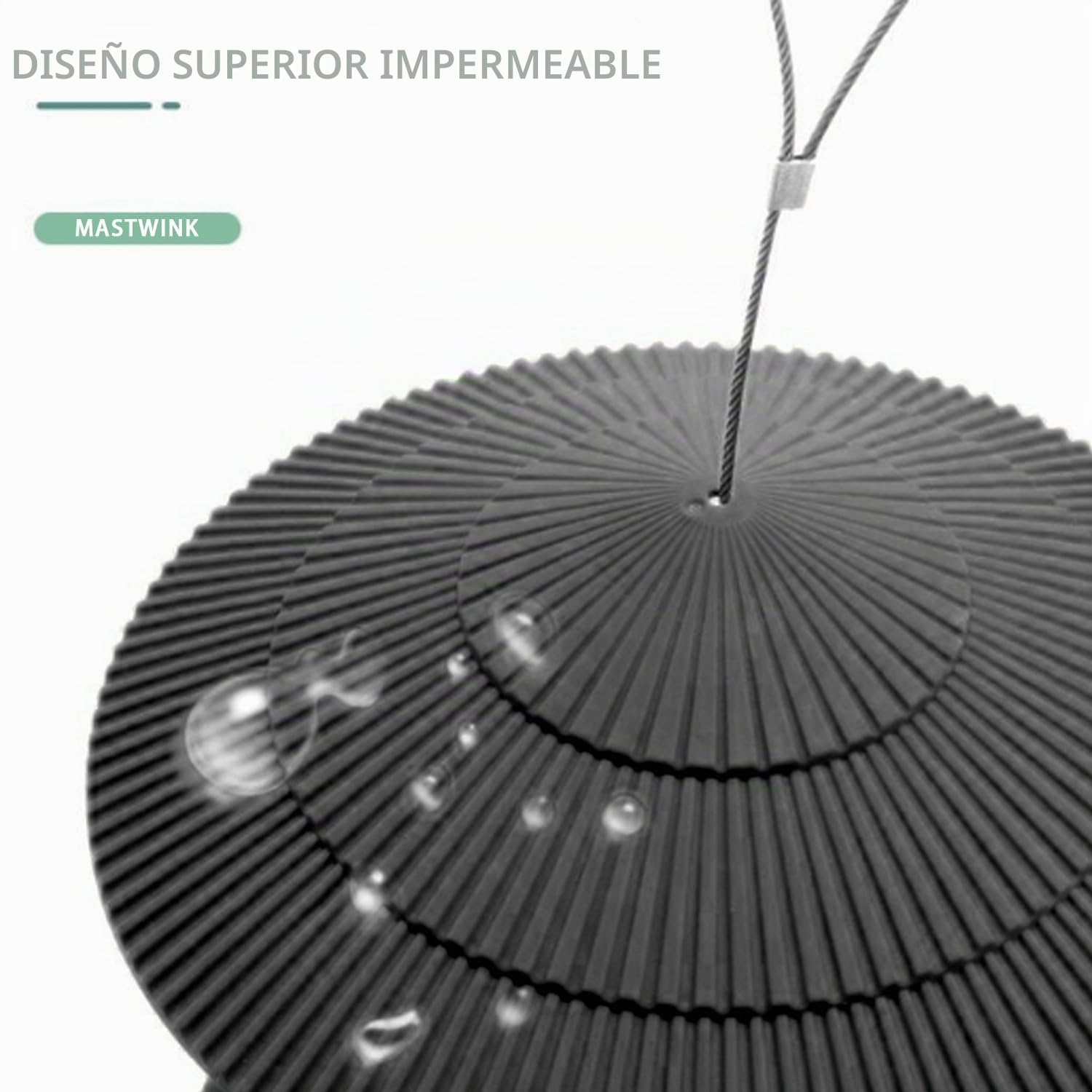Comedero Pajaros Exterior, Colgante Comedero para Pájaros, TOOSOAR Pajarera Colgante, Dispensador de Semillas para Pájaros de Exterior, Gris