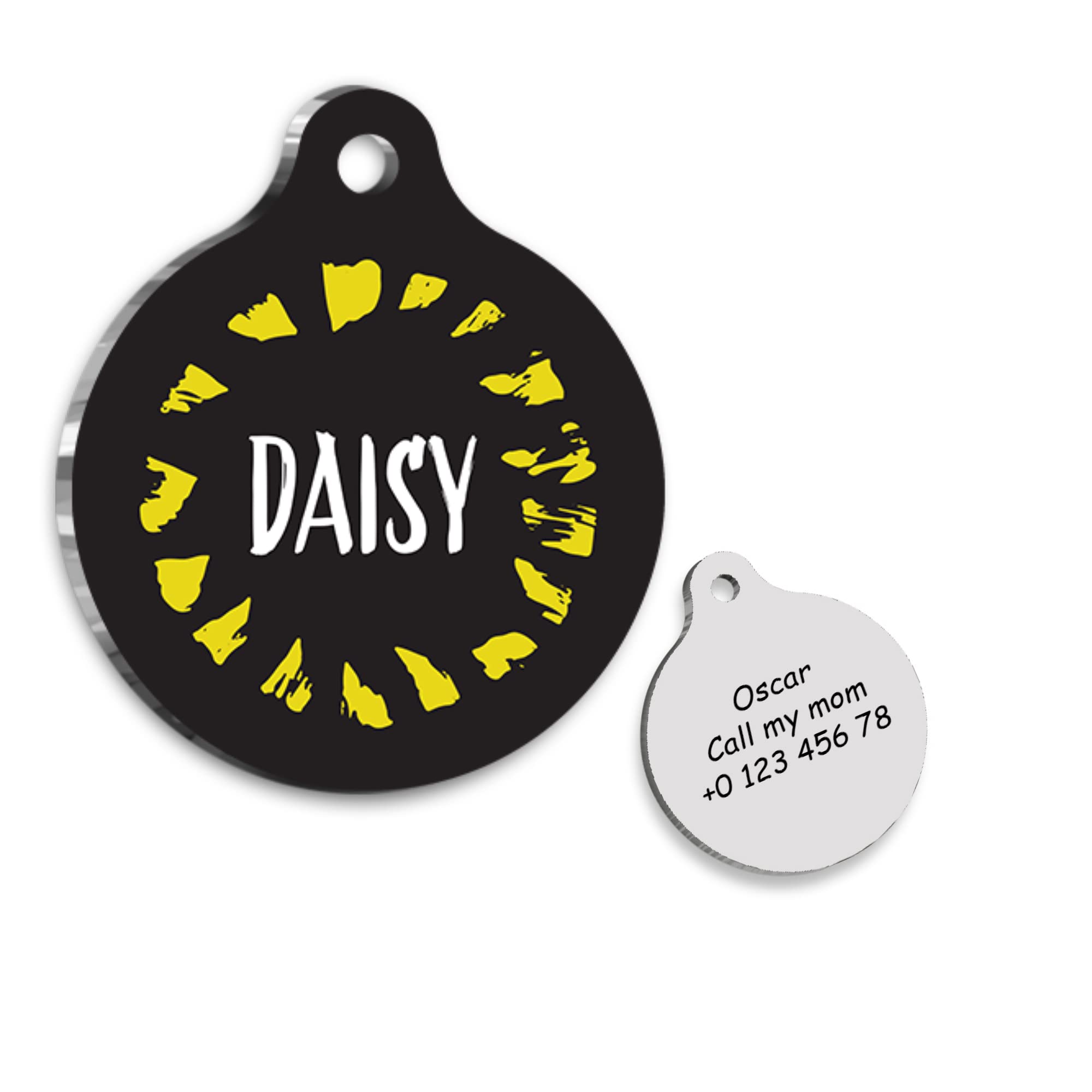 Personalized Dog Tag - Custom Name Tag - ID Tag for Dog & Cat - Customized Pet Tags - Dog Name Tag - Cat Name Tag - Engraved Dog Tag - TS1…