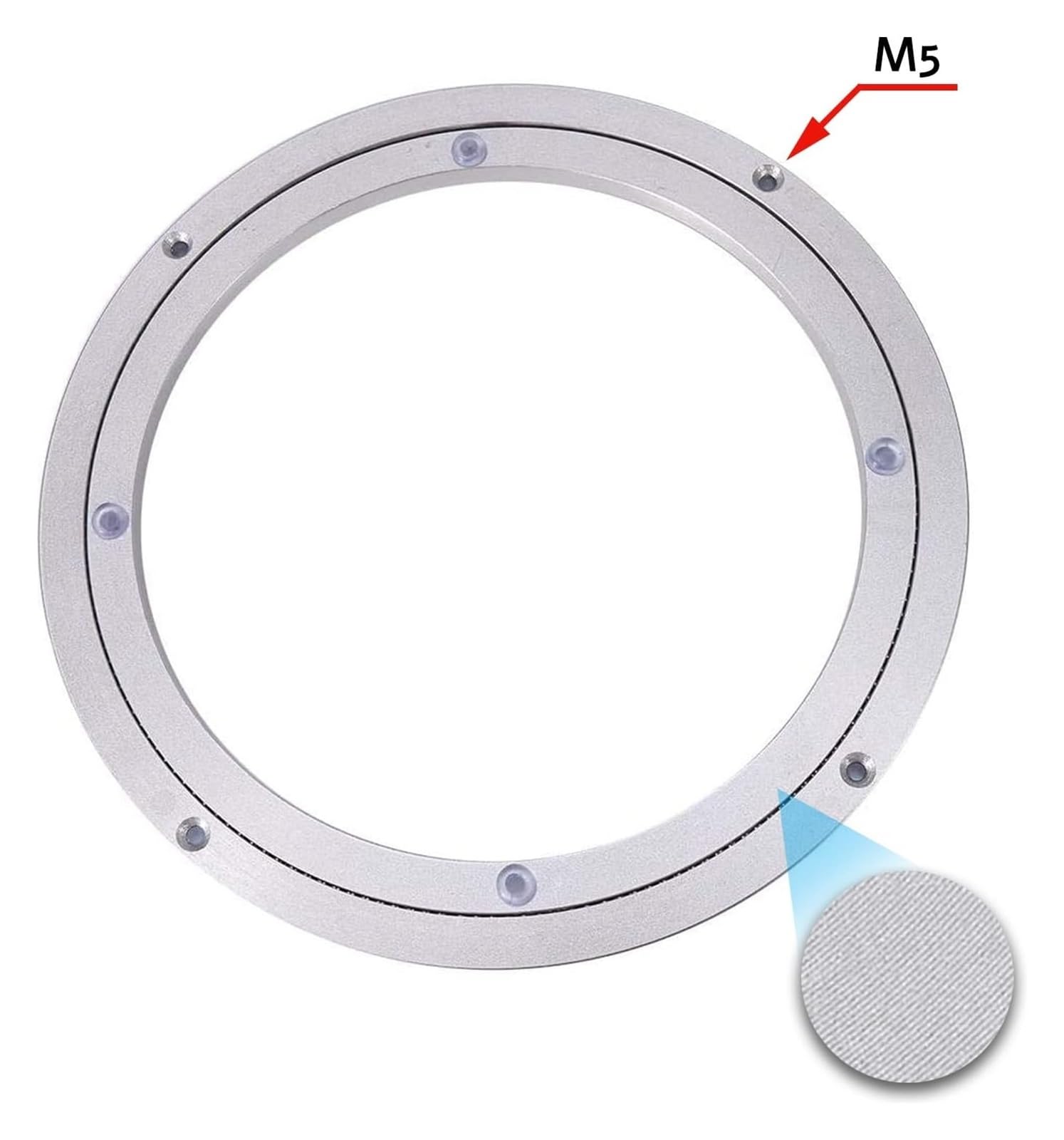 Rodamientos giratorios, Rodamiento de Bolas Hardware rodamiento Placa giratoria(20 Inches (500mm))