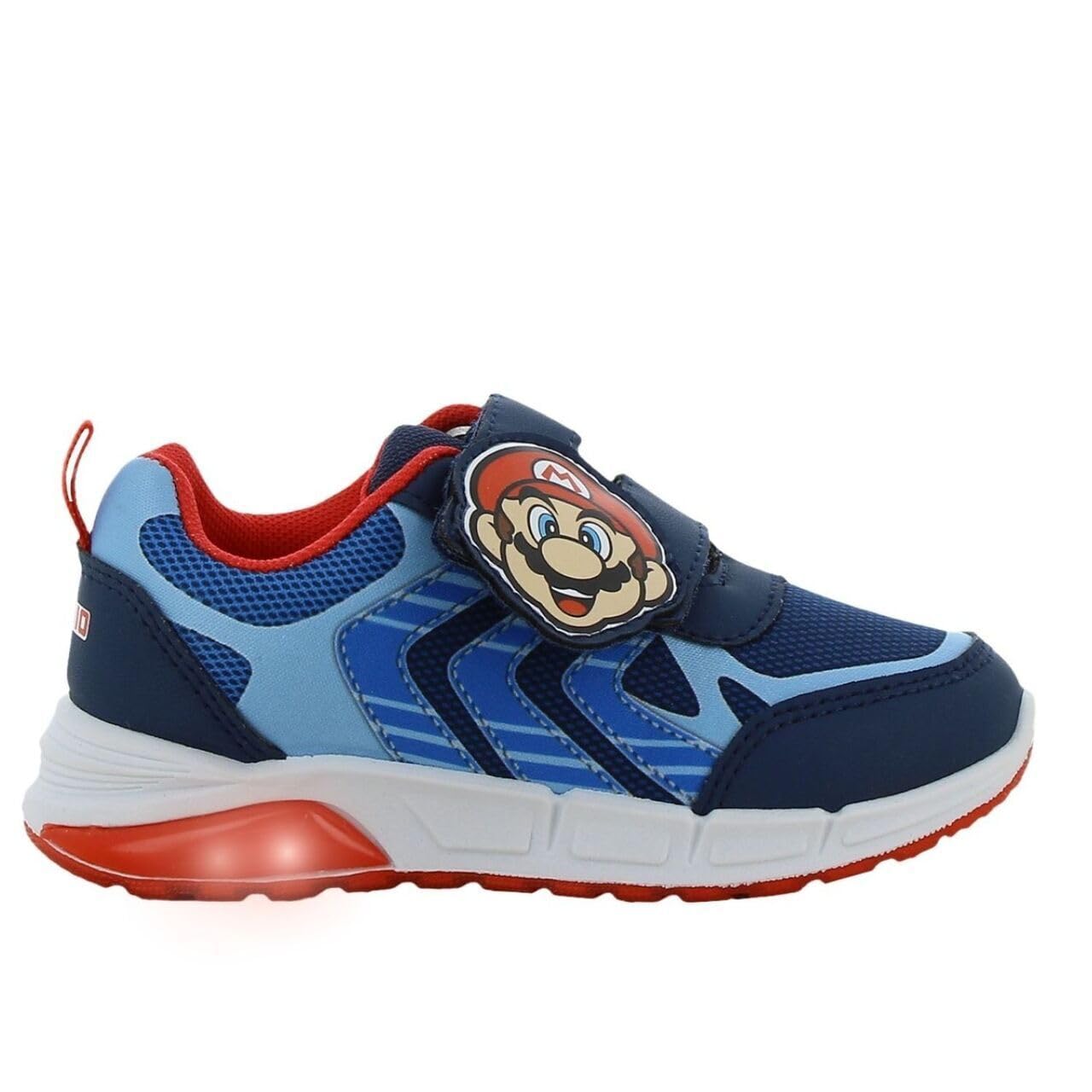 Leomil Super Mario Zapatillas Niño con Luces Deportivas
