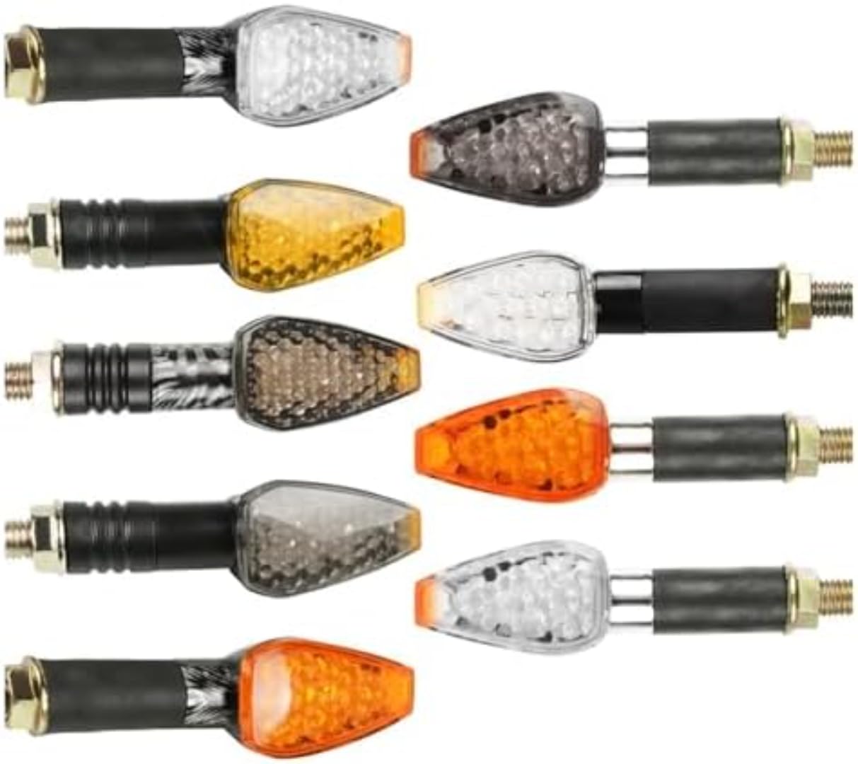Mini uniwersalne wskaźniki Dla Aprilia Rs 125 Rs125 Rsv4 Zestaw owiewek Rsv 1000 Kierunkowskazy motocyklowe Motocyklowe 12 świateł LED Kierunkowskazy