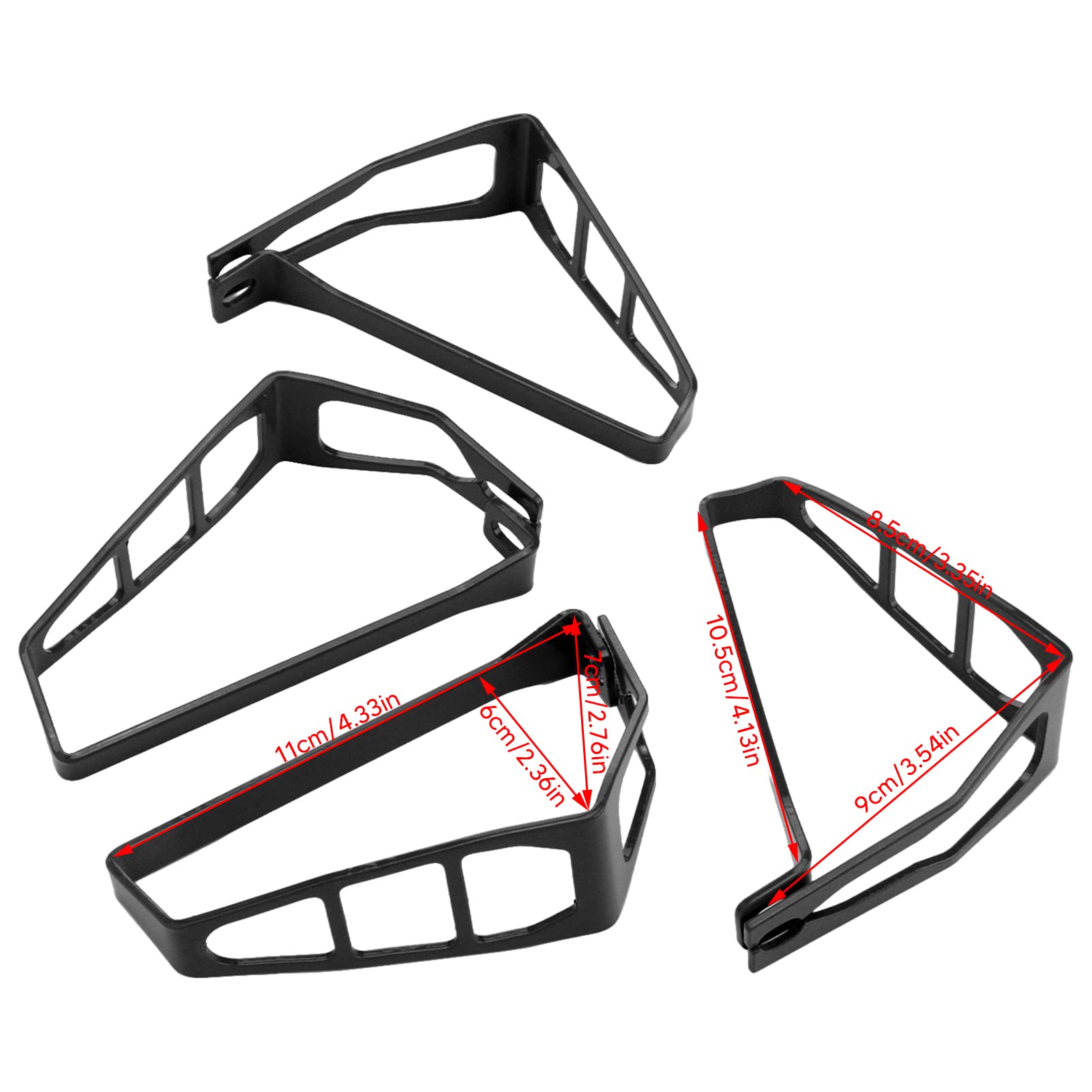 Copertura Protettiva Indicatori di Direzione in Lega di Alluminio per R1250GS LC, F850GS, 4 Pezzi, Design Resistente