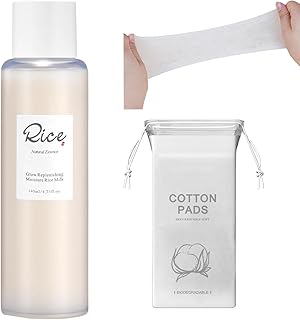 Tónico facial de leche de arroz con extracto ...