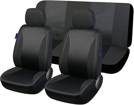 Car Seat Covers Front Seat for Kia PV5 2025 2026, Car Seat Cover Full Seats, Airbag Compatible Breathable Fabric Cover, Lightweight Fabric Seat Protector,B Full Set