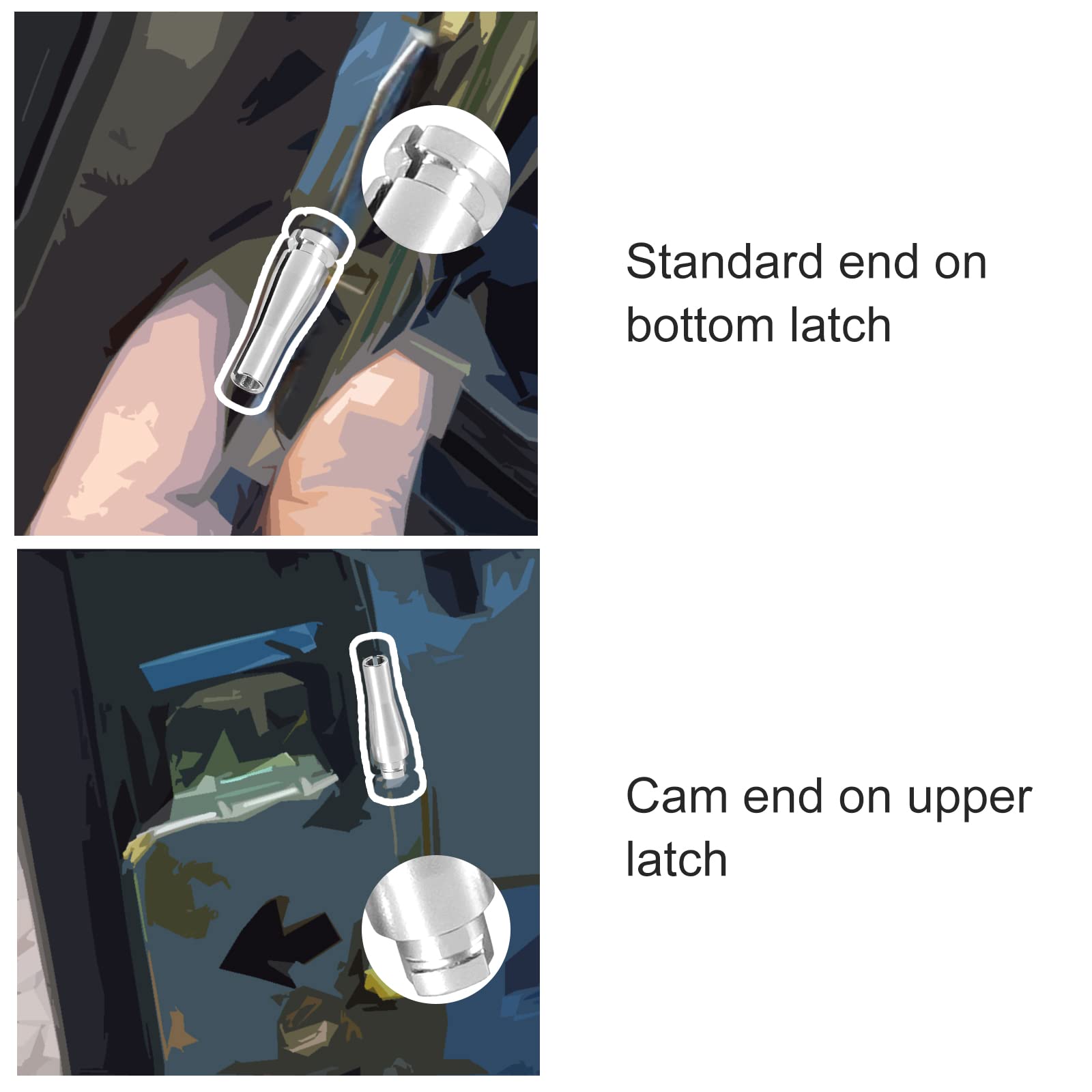 GSTP Door Latch Cable Repair Kit Compatible