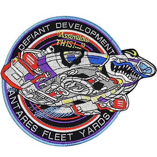 StarT rek DS9 Defiant Development Uniform Patch Abzeichen Aufnäher