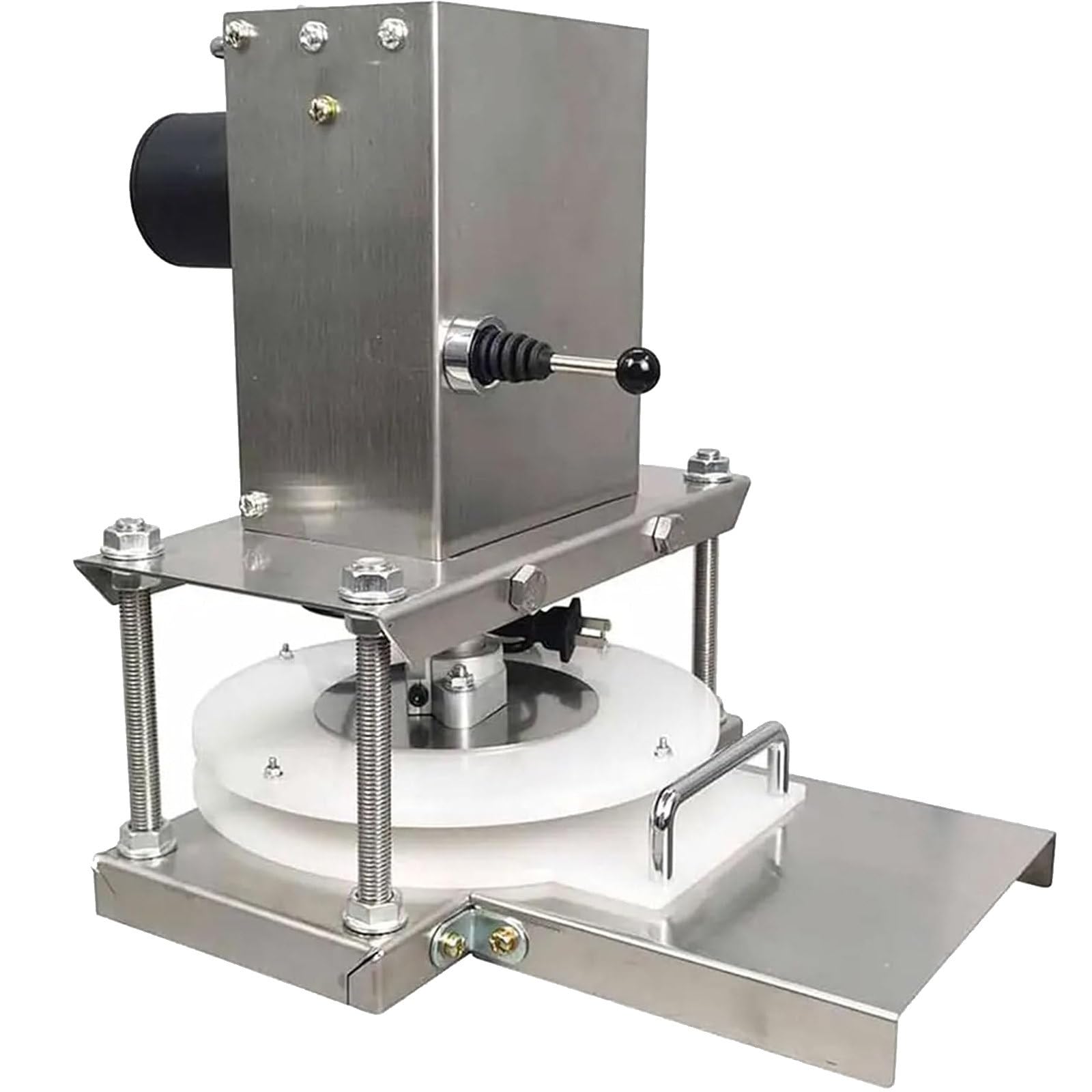 JJENXYYDS Commercial Pizza Press, Electric Pizza Dough Press Machine, 8.6-inch Commercial Electric Pizza Dough Press Machine for Pressing, for Pizza Dough Roller