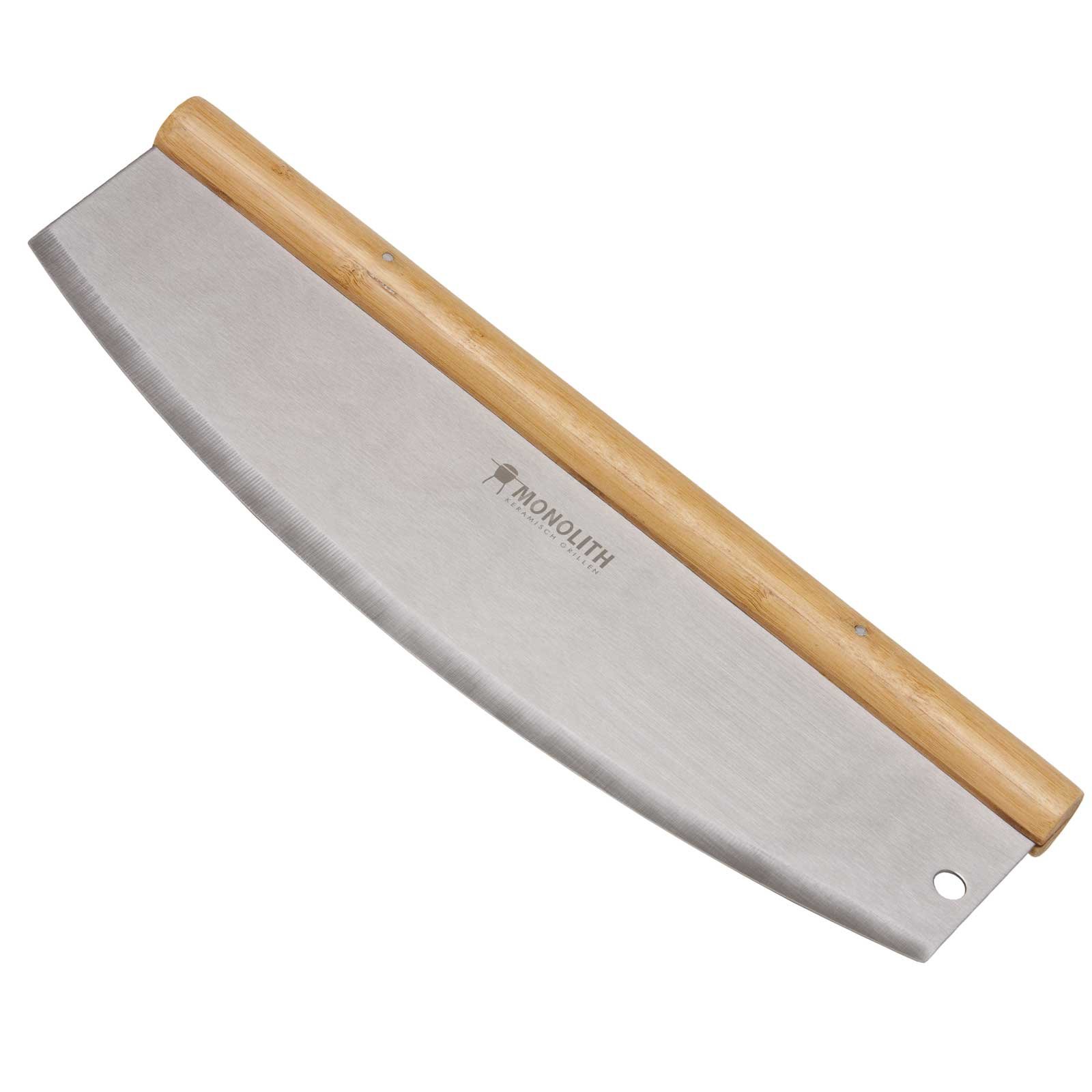 MONOLITH Pizza Set Junior/Icon - Pizzastein 26 x 1,5 cm - Pizzaheber - Pizza Cutter
