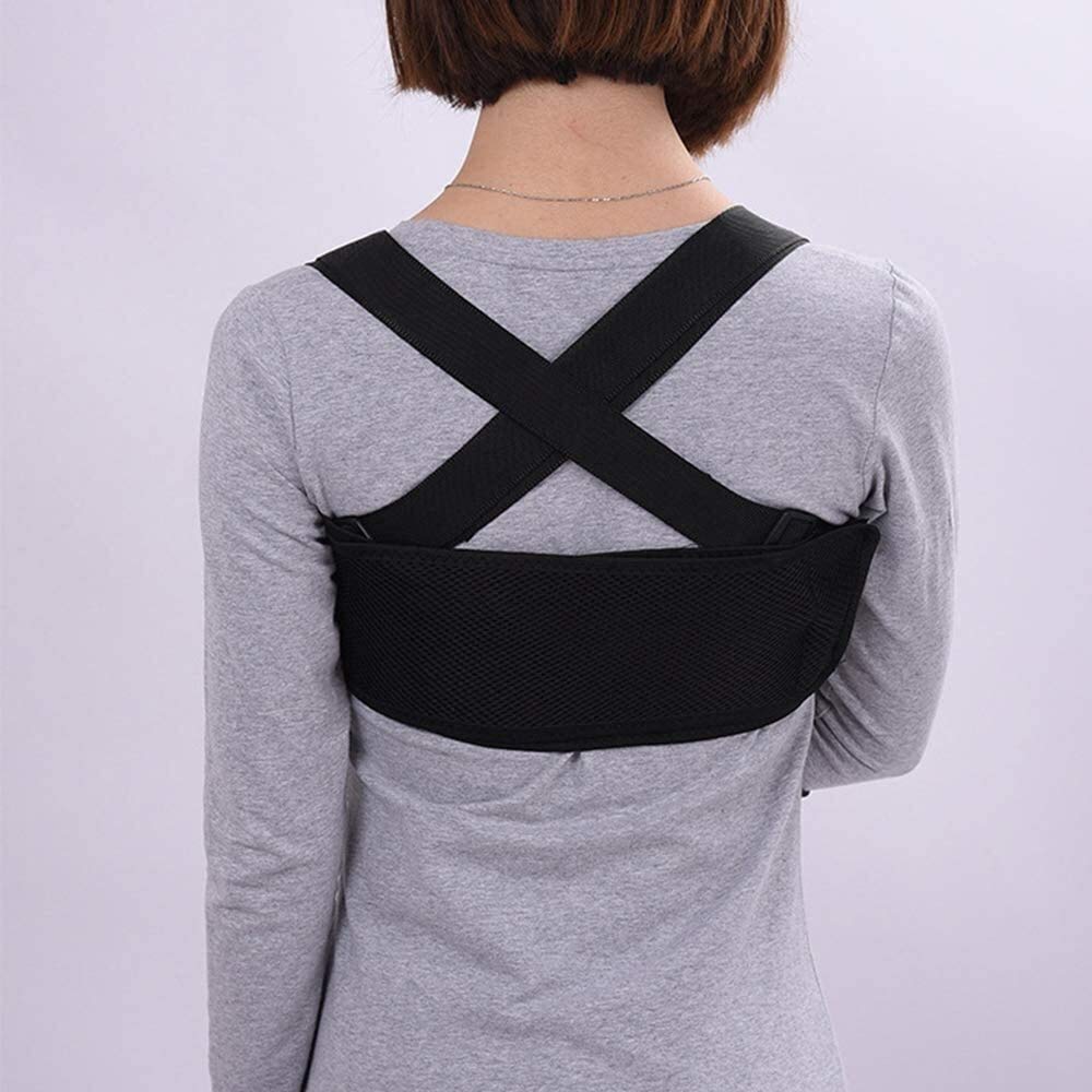 Inmovilizador de Cabestrillo y Faja para Hombro dislocado, Brazo Roto, húmero o clavícula fracturados, cirugía Posterior al Manguito rotador (Talla única para Hombres y Mujeres)