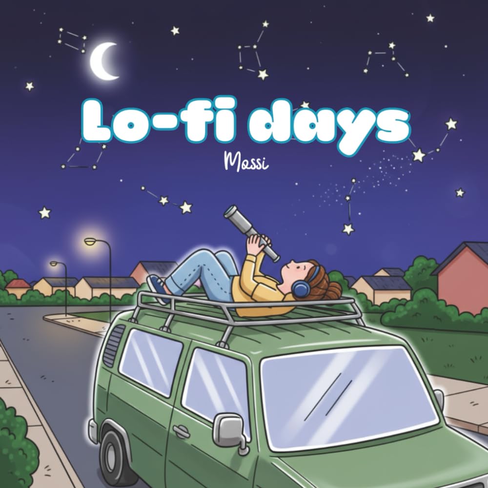 Lo-fi days mossi coloring book