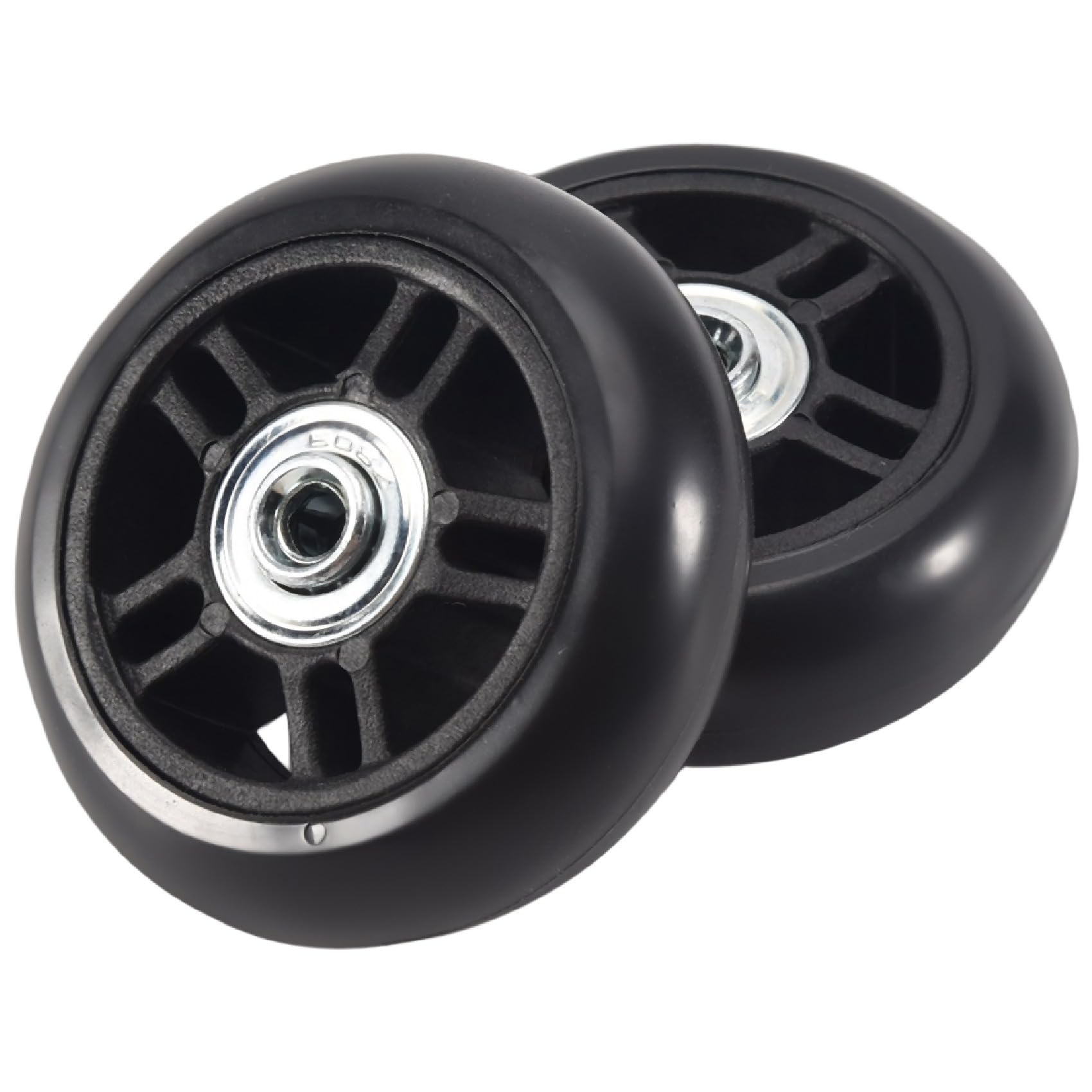 Ctrlzs 1 Pair Universal Swivel Luggage Suitcase Wheel Luggage Universal Wheel Replacement Luggage Accessories