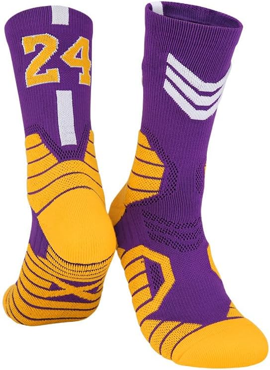 Kids Basketball Jerseys #24 Mesh Sleeveless Tank Top Shorts Socks for Boys Girls 3PC Athletic Training Uniforms - Image 6