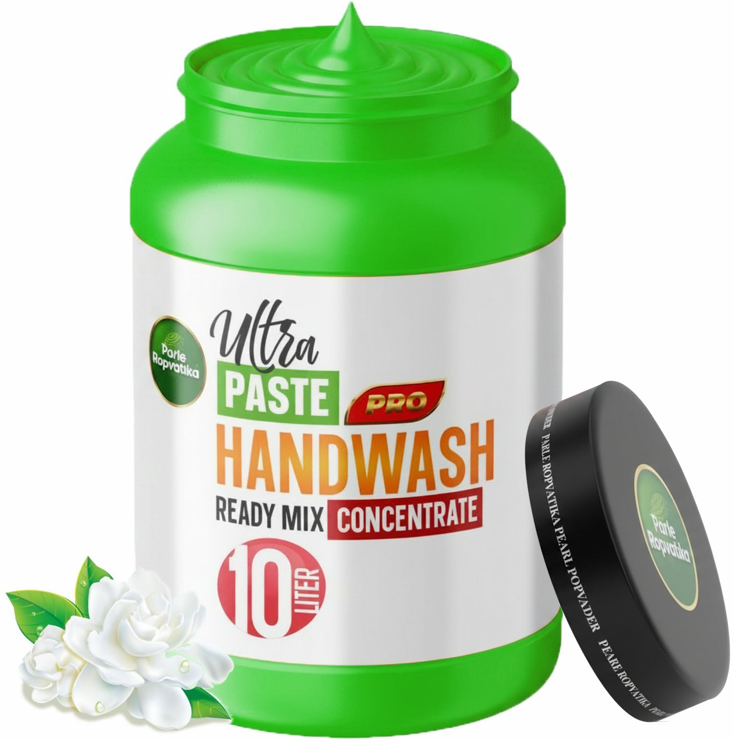 500gm Jasmine Pearly Handwash Concentrate Makes 10 Liters Thick Gel Liquid Hand Wash Soap | Instant Mix Refill Pack | Natural Pearl Powder Rich Foam Moisturizing Concentrate Hand Wash Paste-image-43