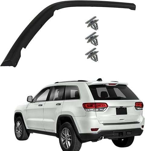 labwork Reemplazo de guardabarros de moldura de arco de rueda trasera derecha para Grand Cherokee CH1791103 1MP34RXFAH 2011-2021