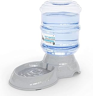 Noa Store Automatic Pet Water Dispenser | 1 Gallon Cat and Dog Gravity Feeder, Waterer Dispenser Station, H20, BPA-Free, S...