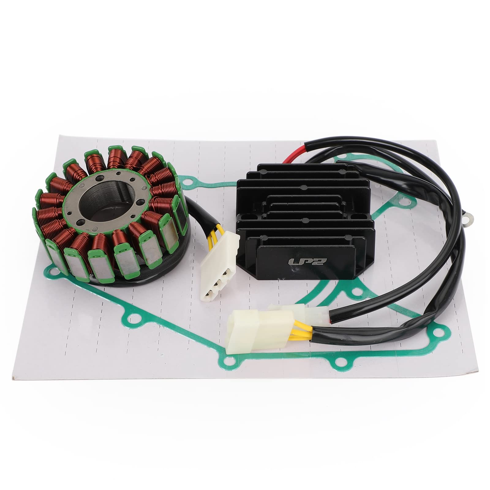 Topteng Statorspule Gleichrichter Generator Regler passend für Duke 125 2011-2021, passend für Duke 200 2012-2021