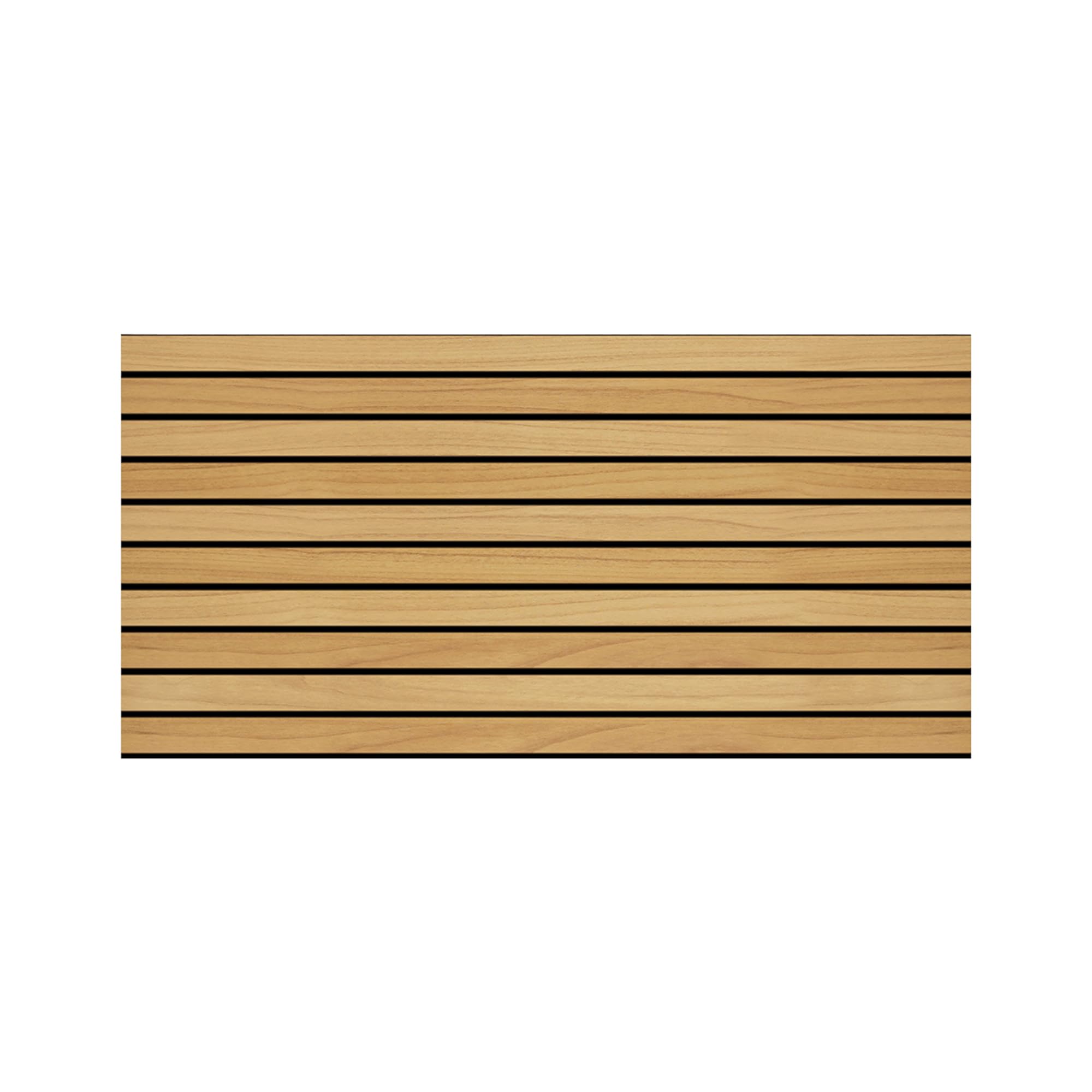 IZODEKOR Wall Cladding Wood Styrofoam 3D Wall Panels - Acoustic Panels Wood Look Wall Decoration for Kitchen, Bathroom, Balcony, Bedroom and Living Room | Light Wood โ image 1