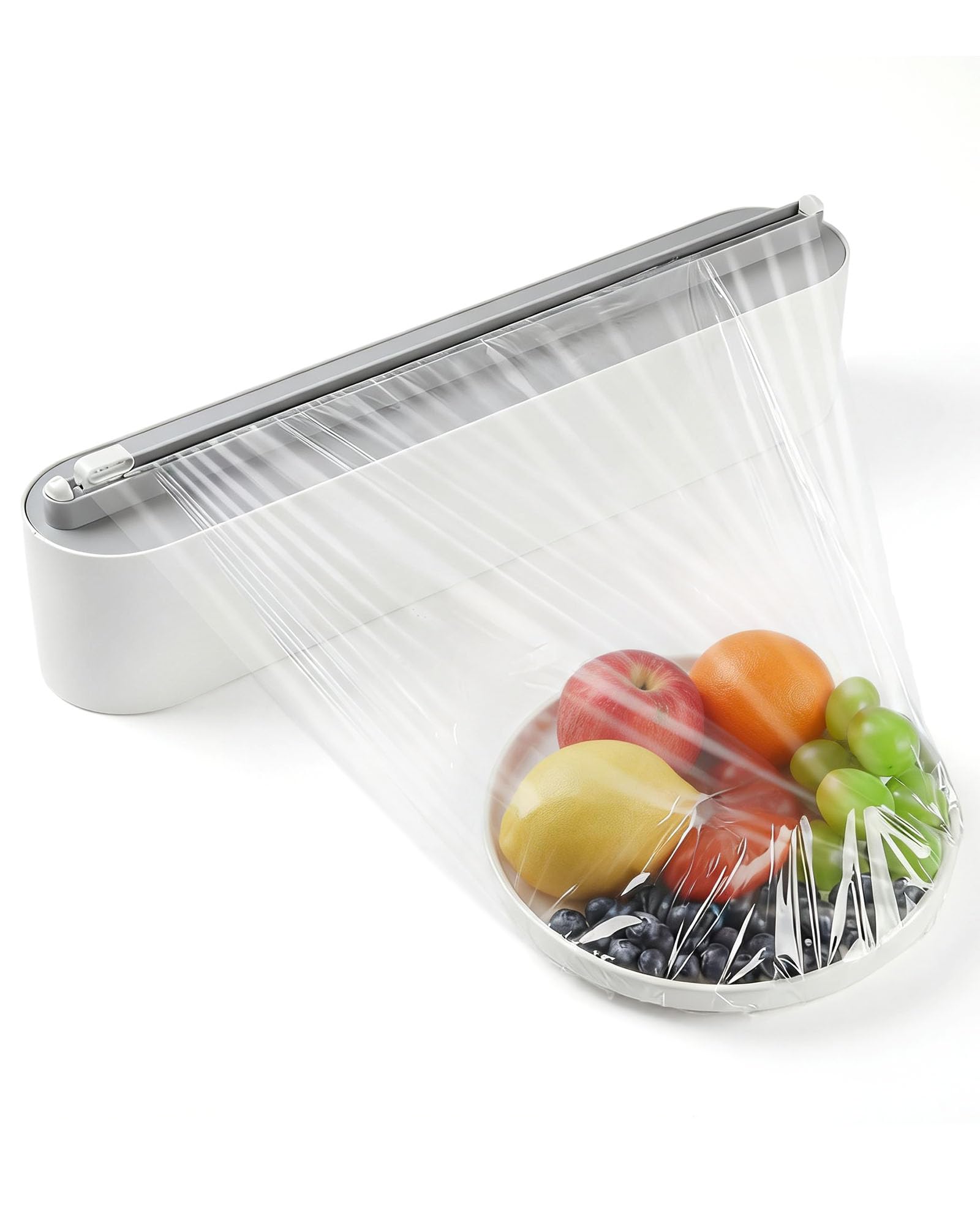 Distributore magnetico di pellicola trasparente con taglierino, dispenser di pellicola trasparente con taglierino, dispenser e dispenser per pellicola di alluminio e pellicola salvafreschezza, pratico
