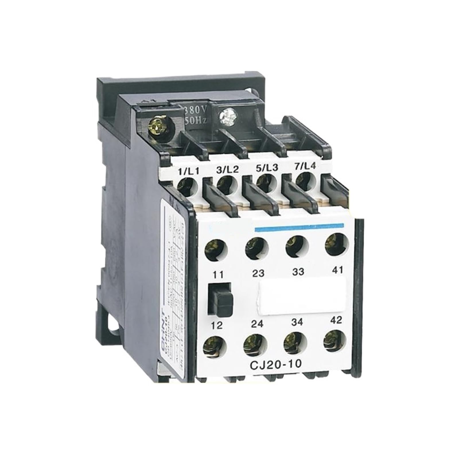 Contacteur AC CJ20-10 380V appareil de commutation tripolaire 710012030010380