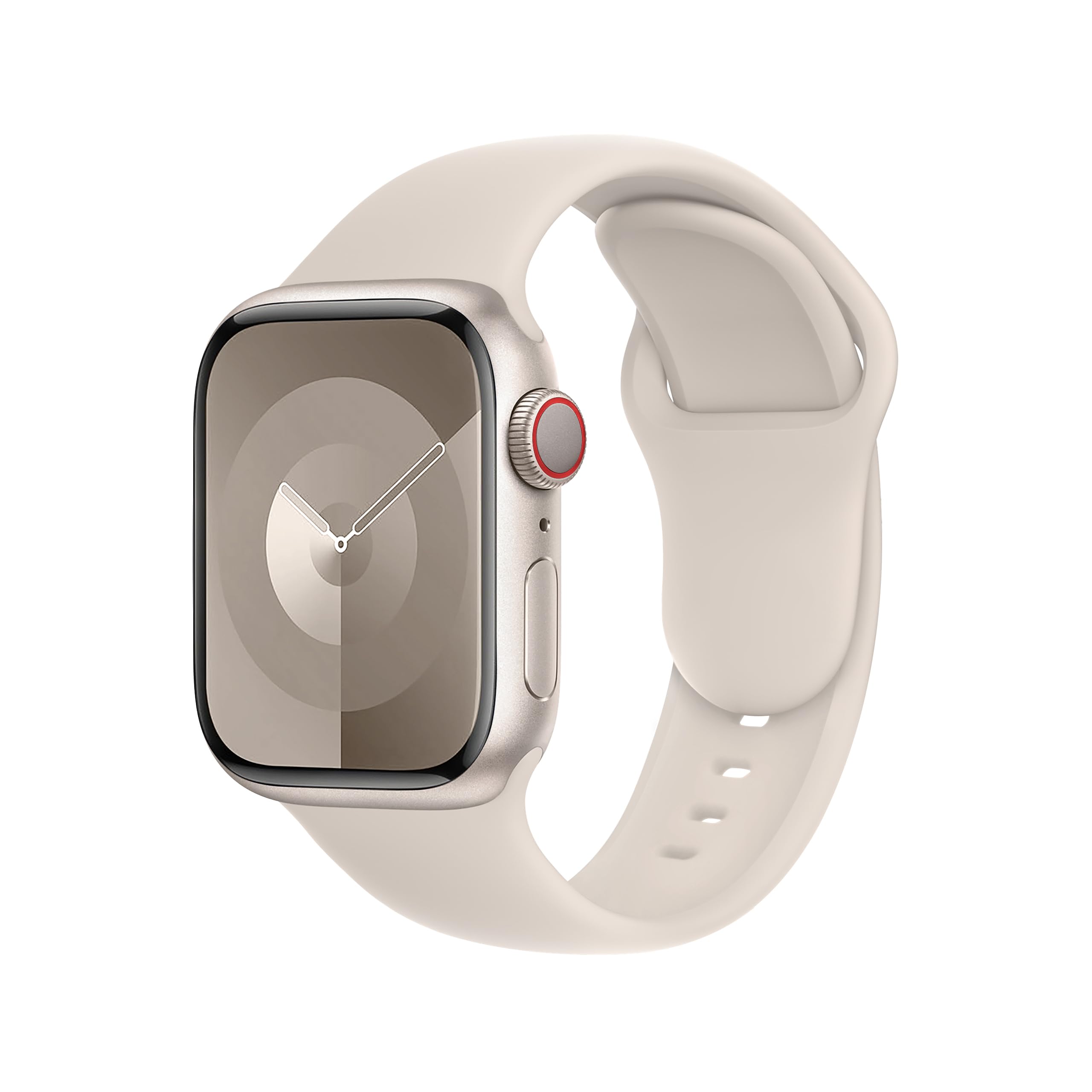 DONEGANI C1 for Apple Watch Strap Band Se Ultra 2 Women 40mm 44mm 46mm 42mm 45mm 41mm 38mm 49mm Series 10 9 8 7 6 5 4 3 Bracelet Men Sport Silicone Starlight