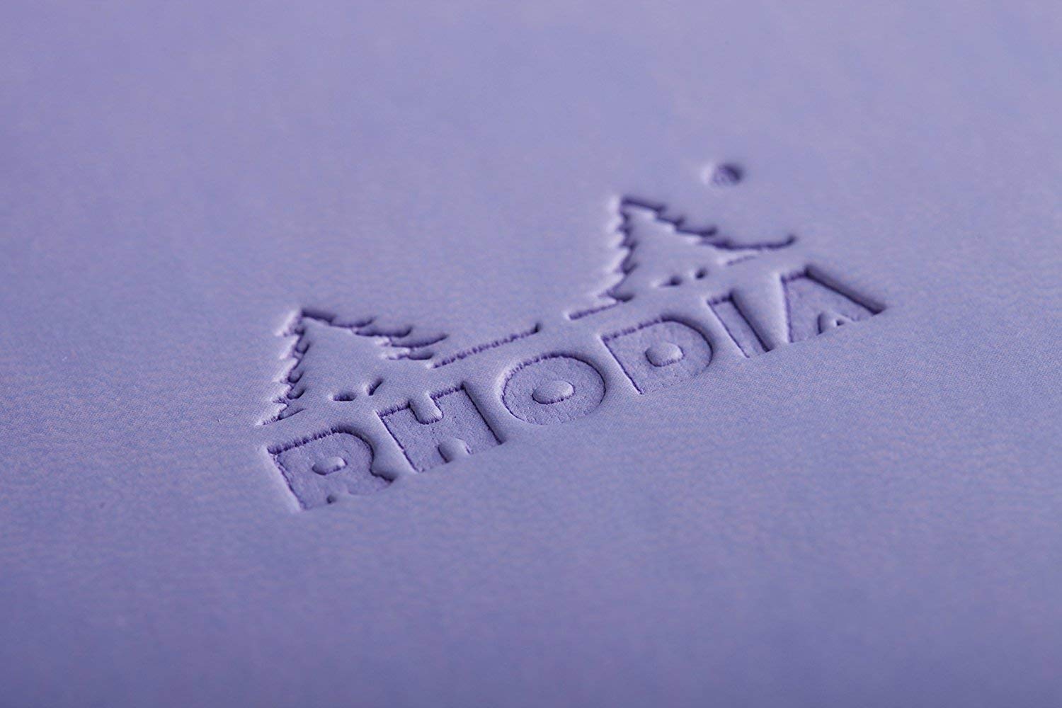 Rhodia 118749C Taccuino rigido Rhodiarama, A5 (14,8x21 cm), 192 pagine, a righe, carta Clairefontaine avorio 90 g/m², segnalibro, chiusura con elastico, copertina in similpelle iris