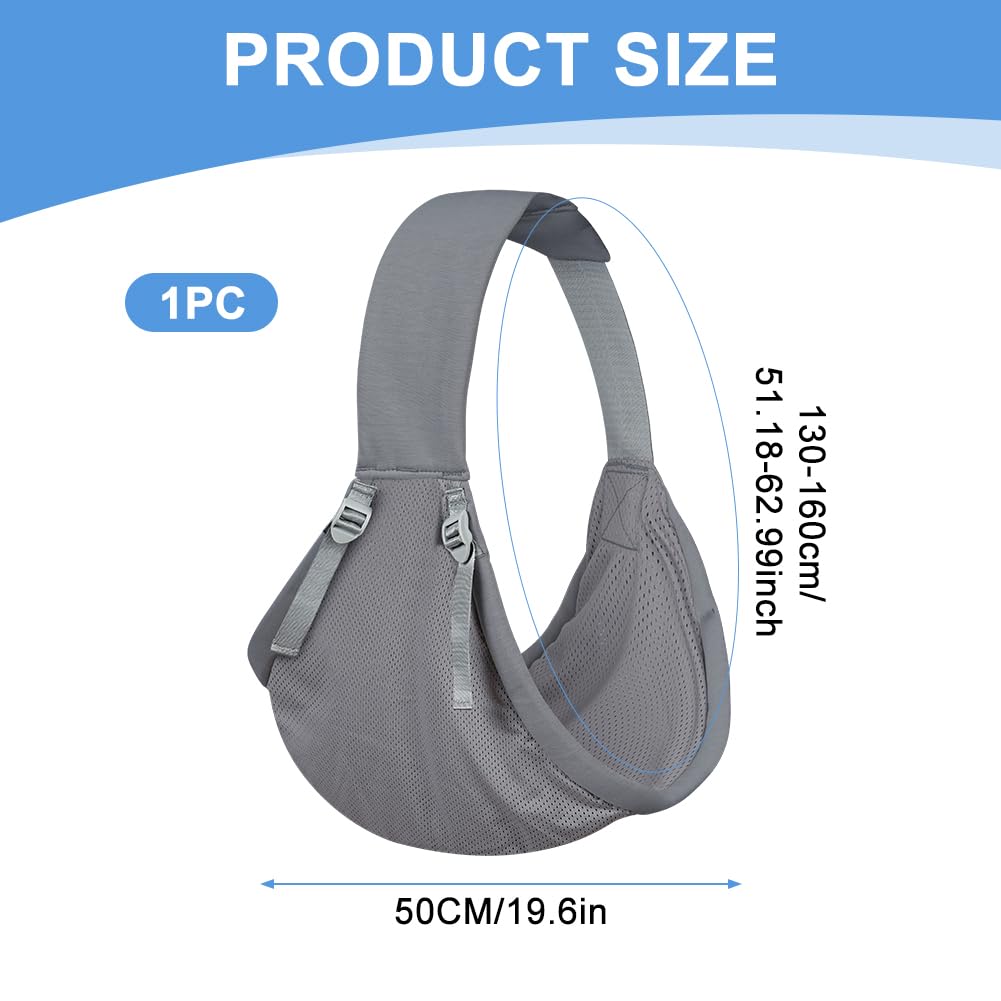 AUYAO Baby Sling Carrier Portable Breathable Toddler Sling Thick Shoulder Strap 3D Mesh Wrap Sling Wrap Baby Carrier Adjustable Baby Hip Sling Carrier for Newborn Up to 0-36 Month(Leaf Pattern) - Image 2