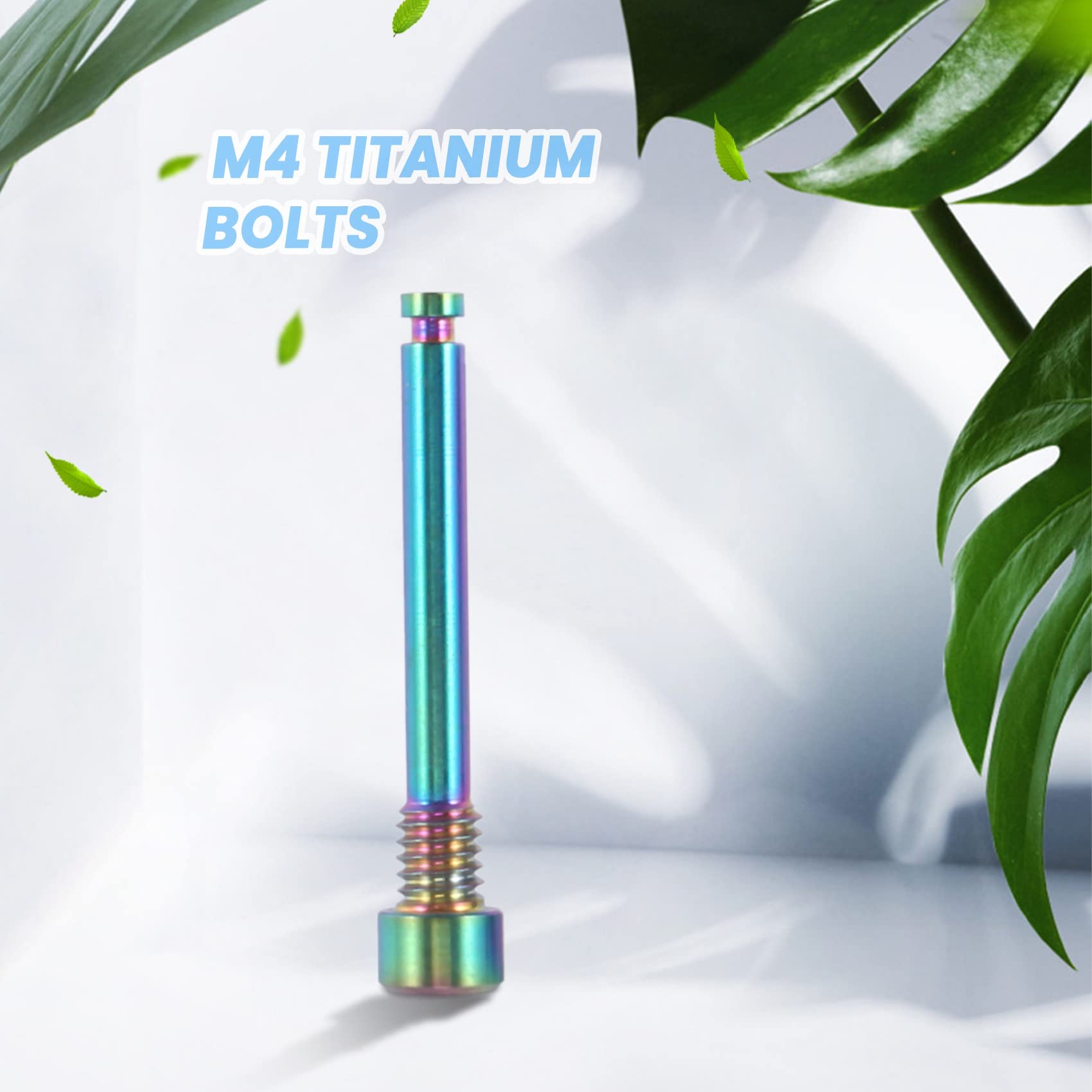 Xeodaun Titanium Bolts for Bicycle Disc Brake Pad Threaded Pin