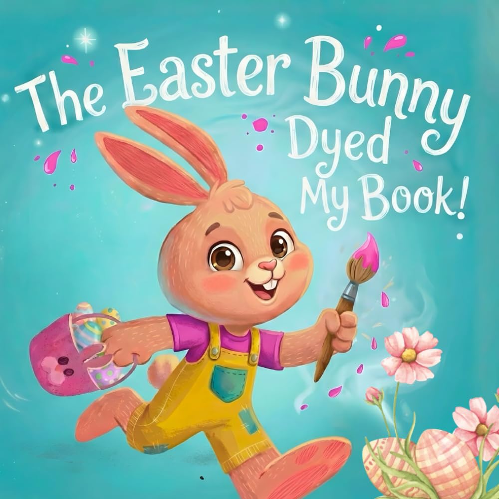 The Easter Bunny Dyed My Book!: A Funny Rhyming Bedtime Story for Toddlers and Preschoolers (Books in Trouble)
