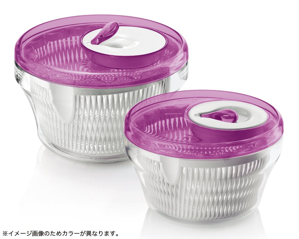 新品未使用　guzzini サラダスピナー レッド　箱あり Amazon｜guzzini LATINA サラダスピナー L イエロー 169000.88｜サラダ