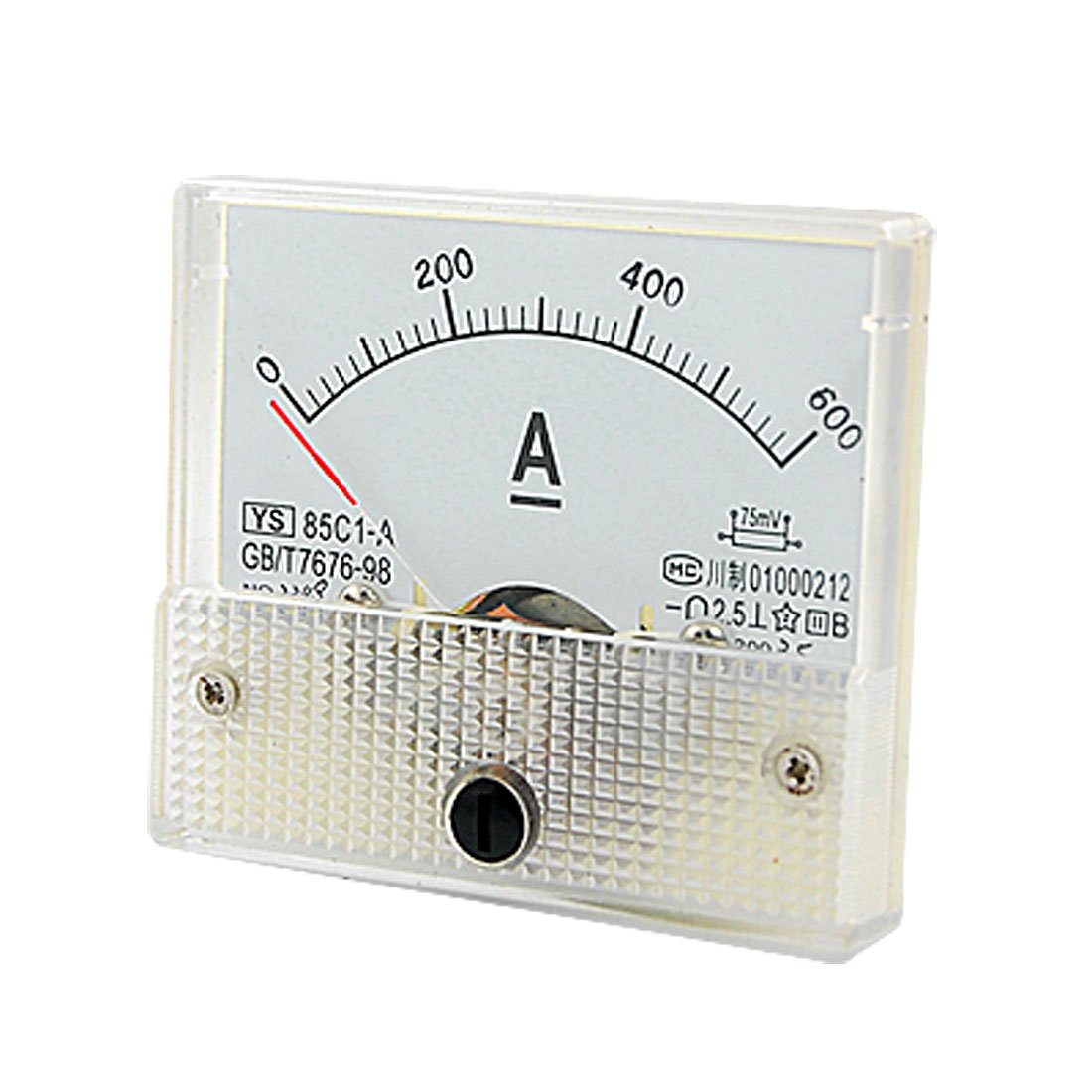 Power Consumption Monitor Sourcingmap Analog Current Panel Meter DC 0-10mA 85C1 Ammeter Volt Meter 12v