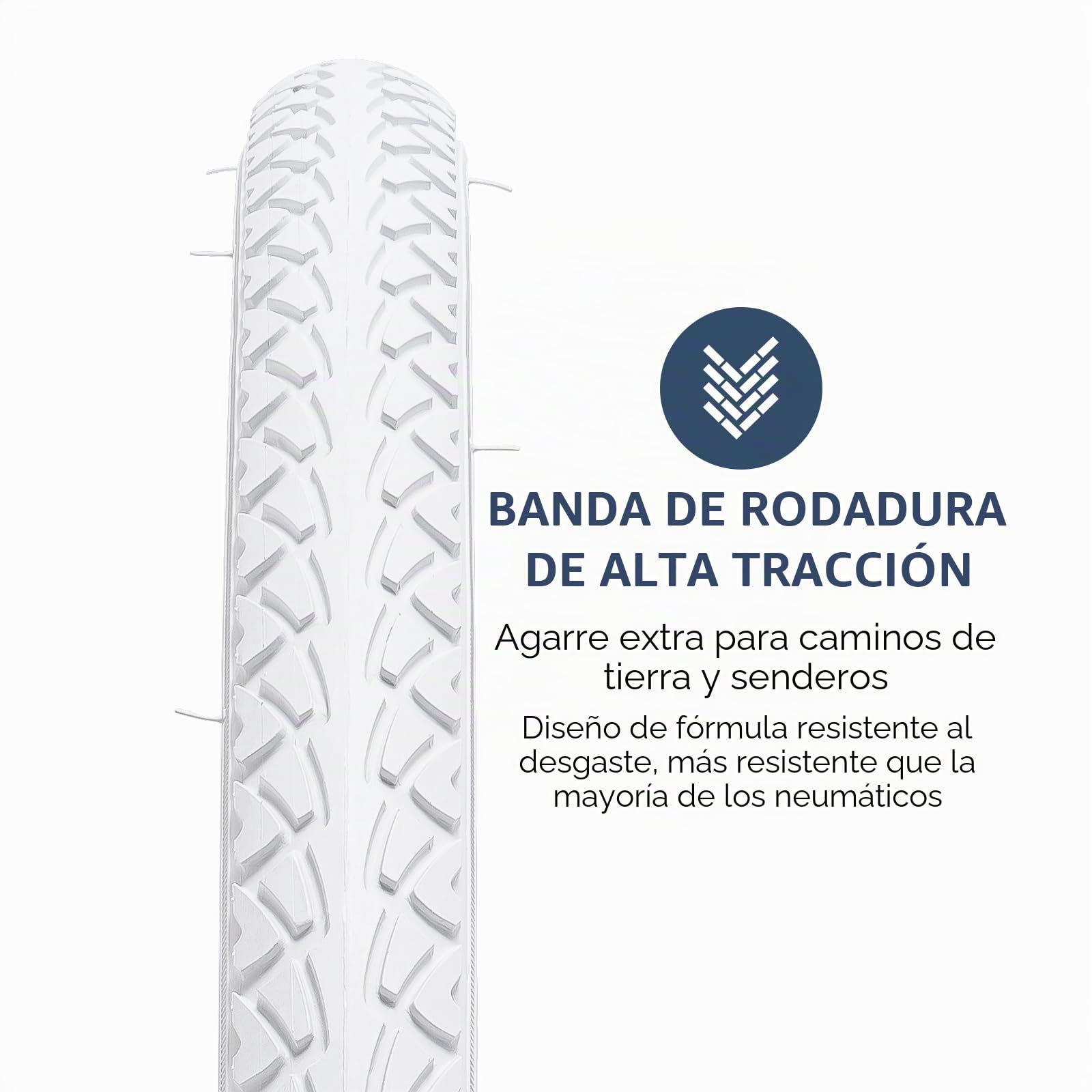 YunSCM 2 neumáticos plegables de 26 pulgadas, 26 x 2,10 Plus de 66 cm, válvula de tubo compatible 54-559, bicicletas de carretera. Neumáticos de bicicleta de 26 x 2,0 y 26 x 2,10 y 26 x 2,125 mm