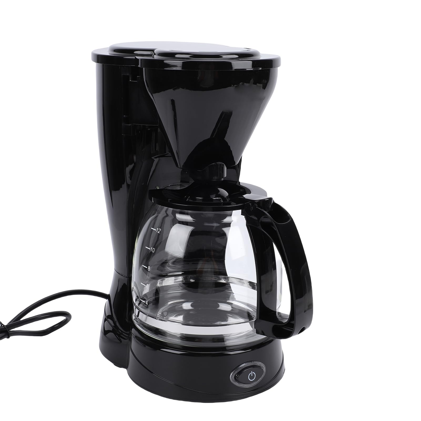 Domary Elektryczny Ekspres do Kawy o Pojemności 750 Ml, ze Szkła
