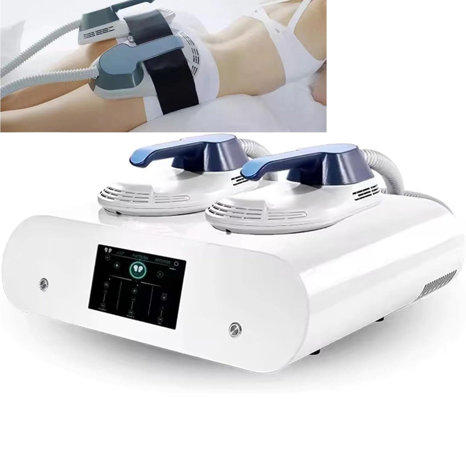 Maschine Muskelaufbau Und Körperstraffung, 2800-W-Muskelstimulator Mit Hf, Zur Stärkung Der Arm-, Bauch-, Bein- Und Hüftmuskulatur, Maschine Zur Fettverbrennung Bei Der Körperformung WithRF
