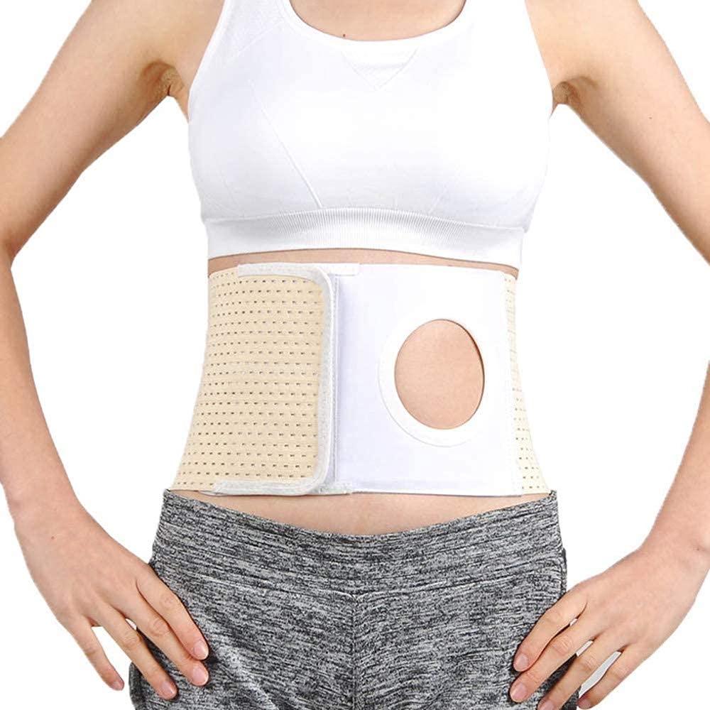 Buy LjiuUg Adjustable Ostomy Hernia Belt, Unisex Stomach Truss Binder