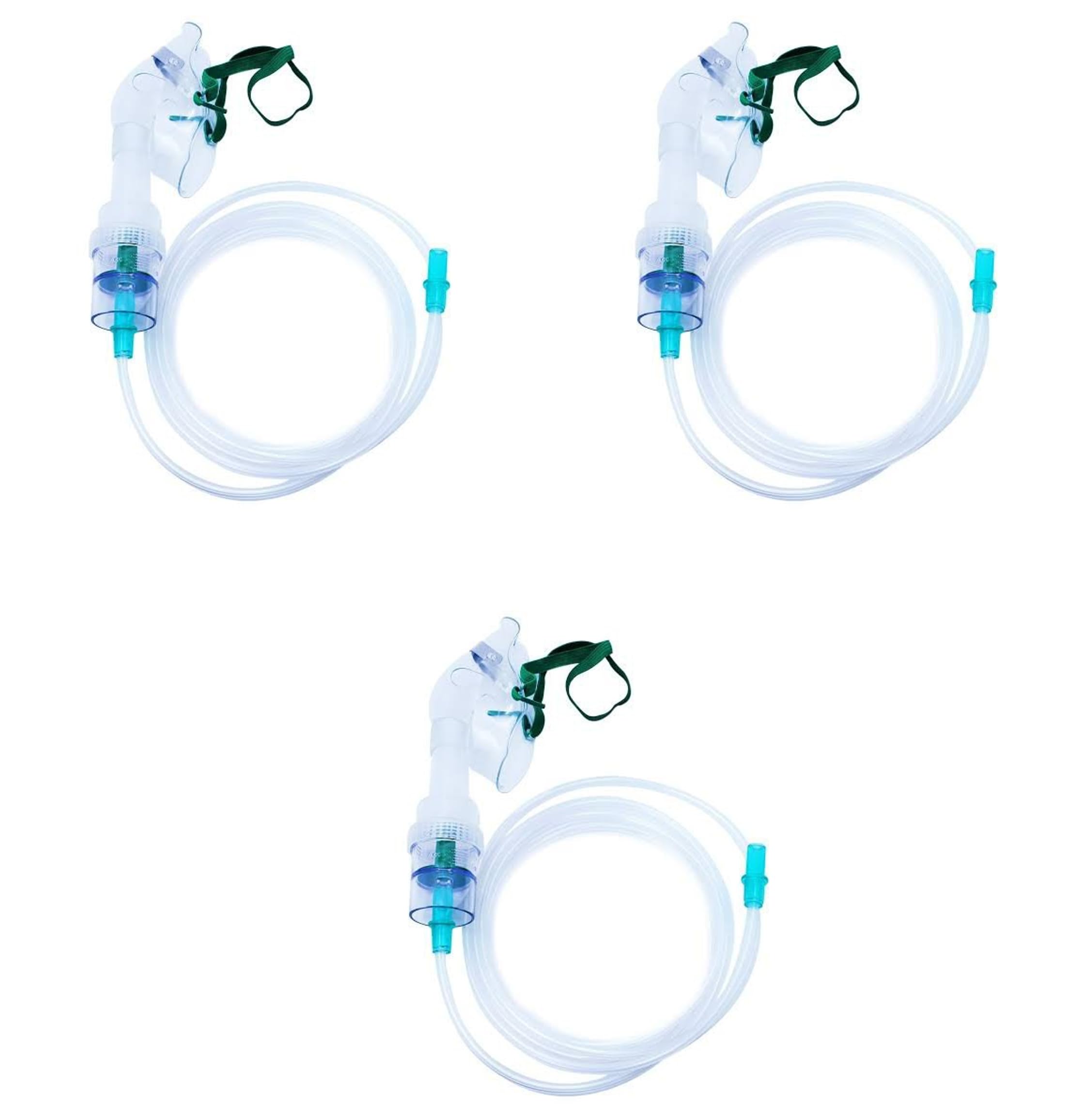 LIFELINE Nebulizer Mask Kit and Pipe Set with Medicine Cup for Pedriatic (PACK OF 3)-image-28