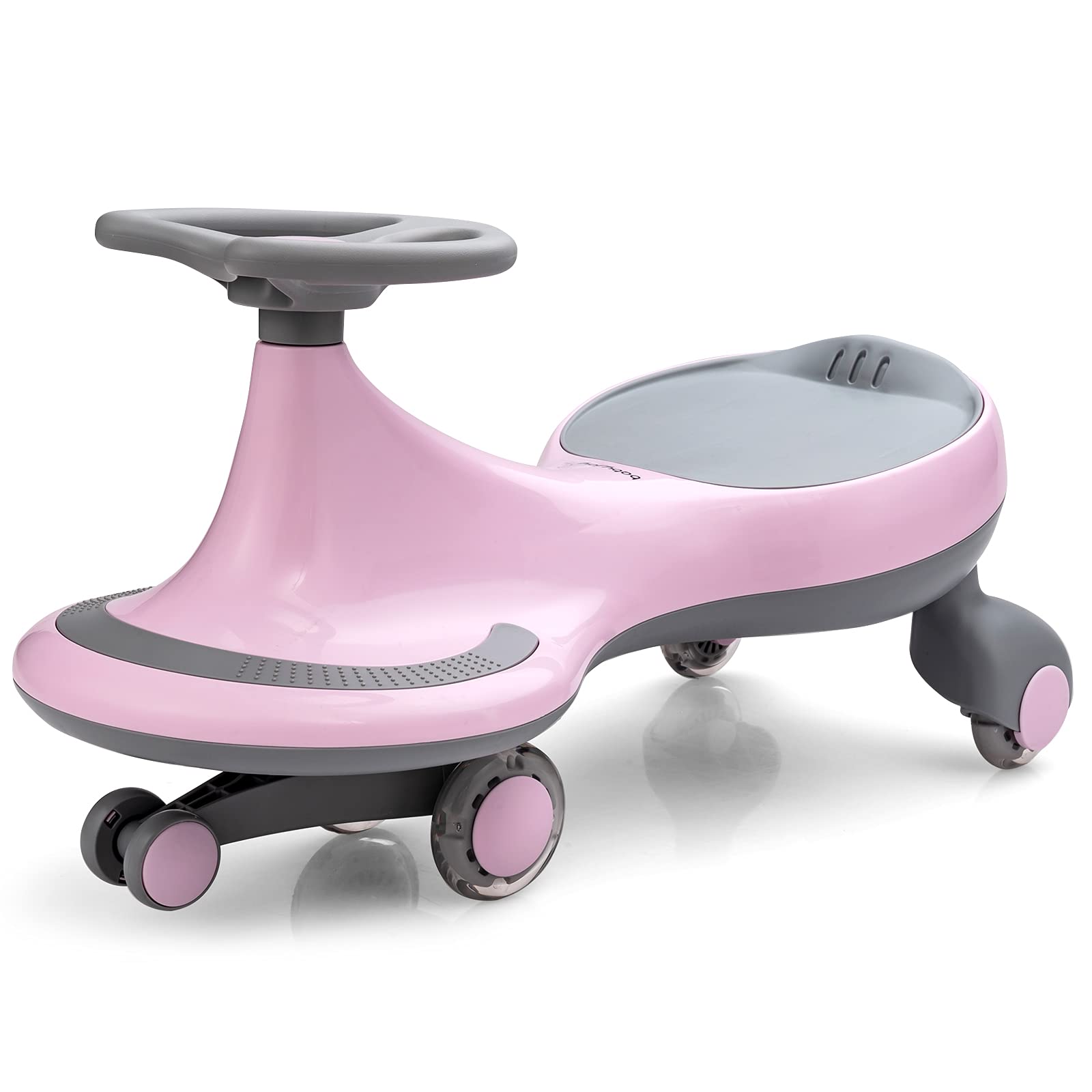 おもちゃ Amazon.com: HOMGX Wiggle Car Ride On Toy, Swing Car with LED