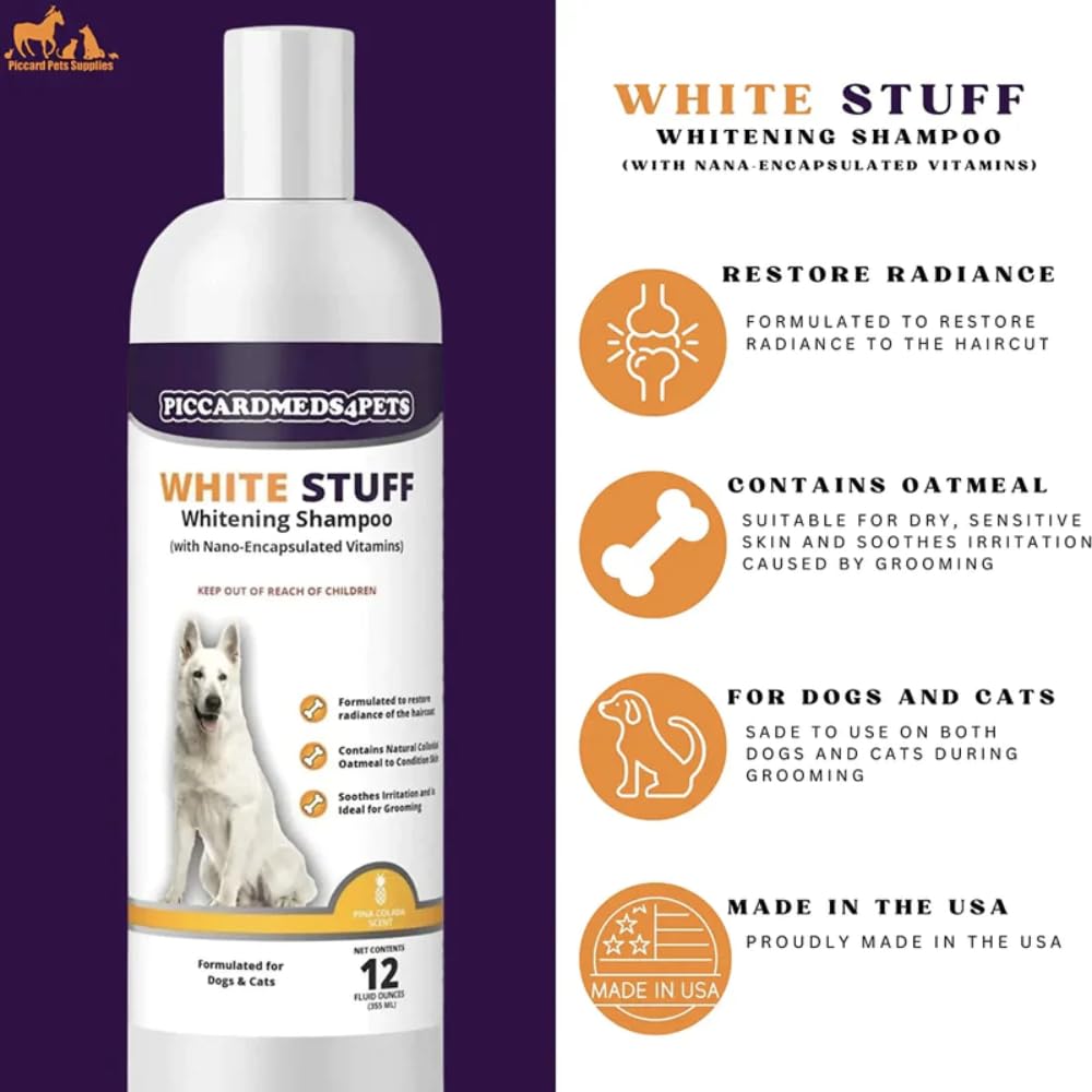 Dog Shampoo Skin Calming Oatmeal | Best Shampoo for Dog | Soothing Relief to Your Dog's Dry Itchy, Red and Irritated Skin | Just Nutritive | 16 fl oz