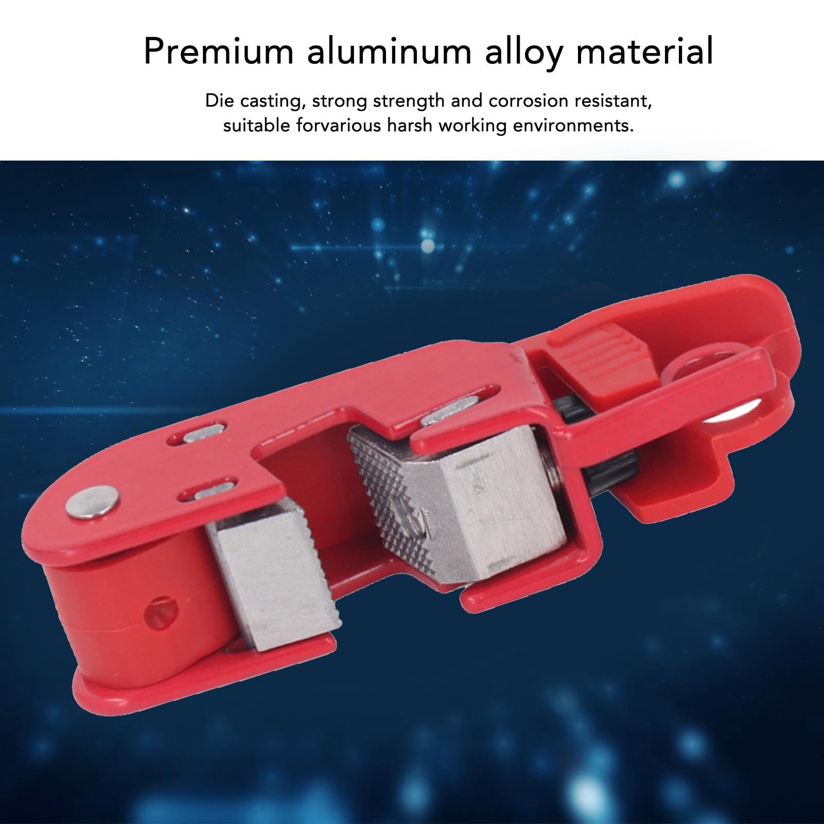 FLEXMAN Circuit Breaker Lockout Device, Tight Bite Durable Breaker Lock for Locking Small and Medium Circuit Breakers with 12mm or Less Handle