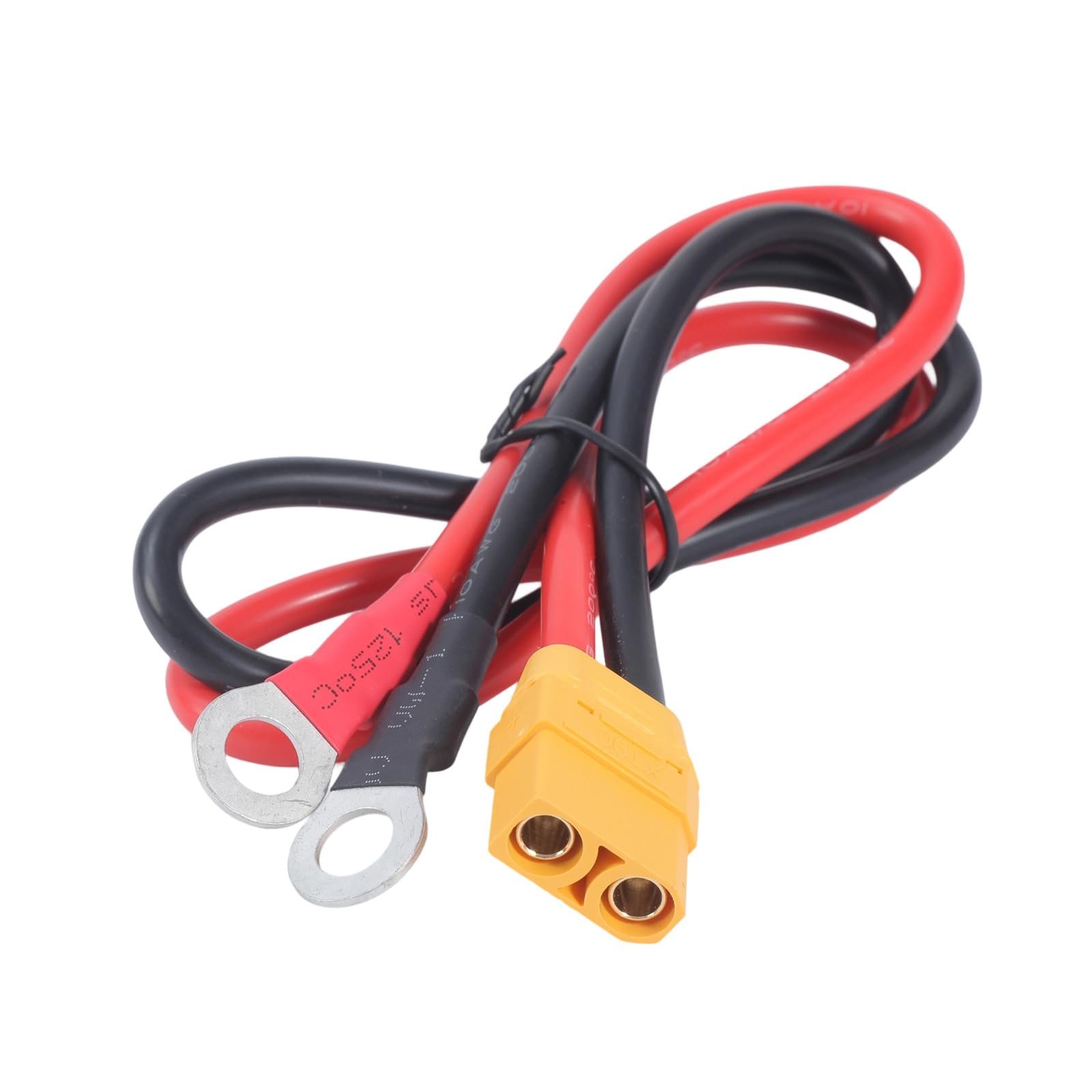 Cable ignífugo XT90 hembra de doble capa para alta corriente en paneles solares 7