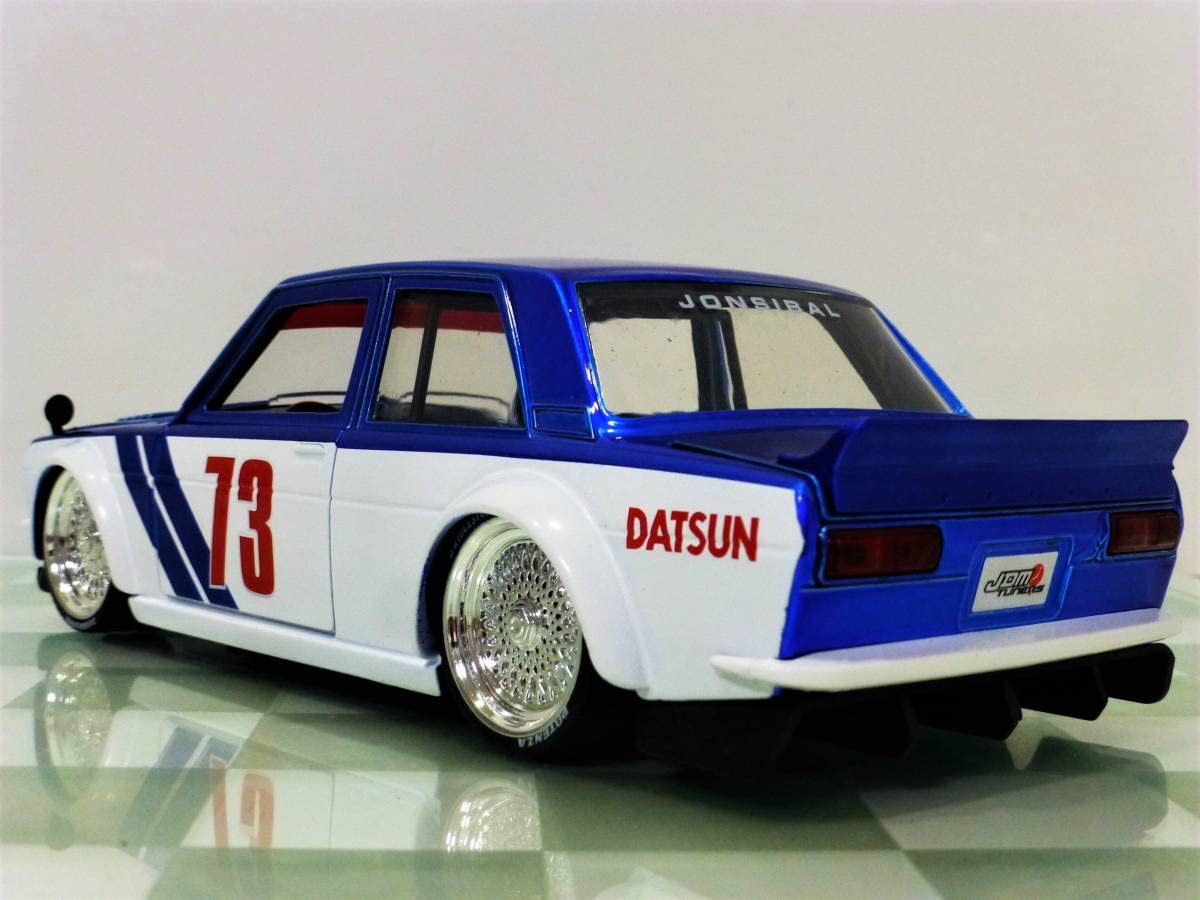 Amazon.co.jp: JADA TOYS 1/24 1973 DATSUN 510 WIDEBODY BLUE