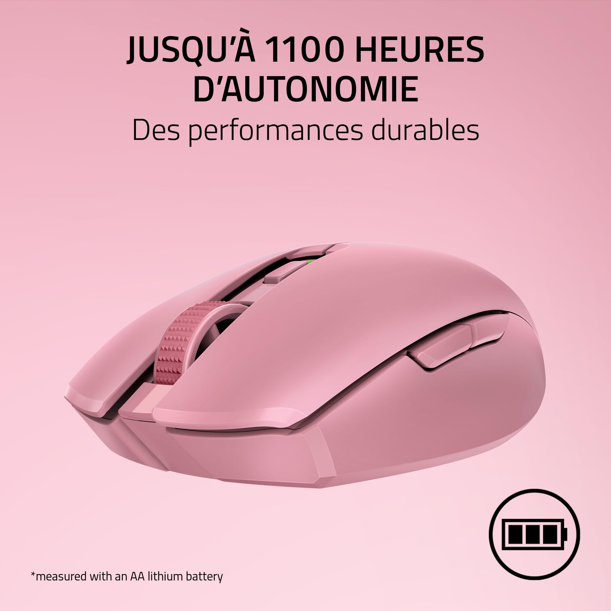 Razer Orochi V2 - Souris de Jeu sans Fil Portable - HyperSpeed et Bluetooth - Capteur Optique 18K DPI - Commutateurs de Souris de 2e génération - Poids 60g - Piles AA/AAA - PC/Mac | Quartz