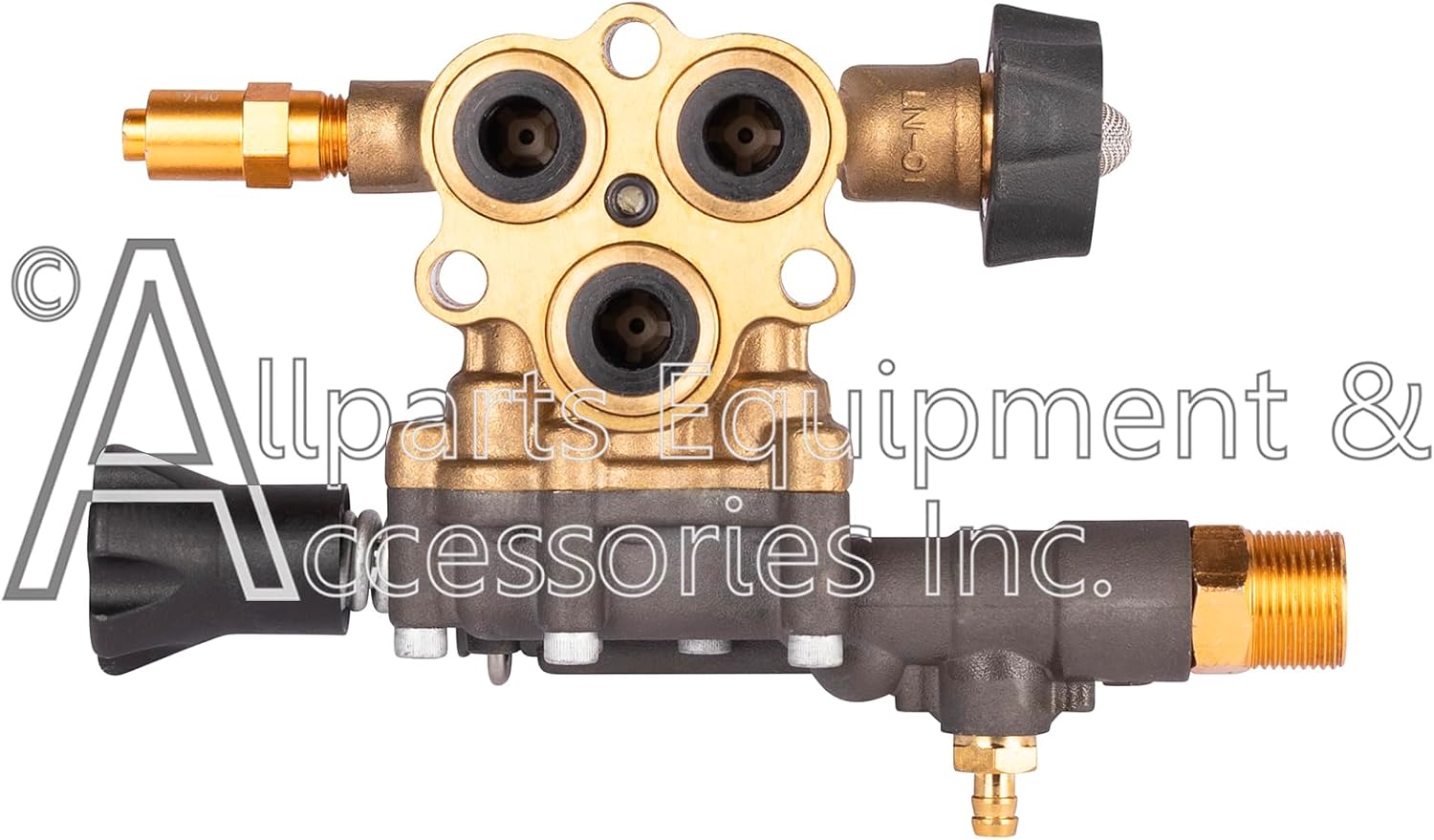 Allparts Equipment & Accessories 7114636 Simpson OEM Complete Replacement Pump Manifold Kit with Hardware for AAA Pressure Washer Pump Models 540002 and 540005