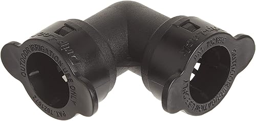 Orbit DripLock - Codo de tubo de riego por goteo de 12 pulgada, accesorio de línea de goteo de agua - 67450 (2) PACK